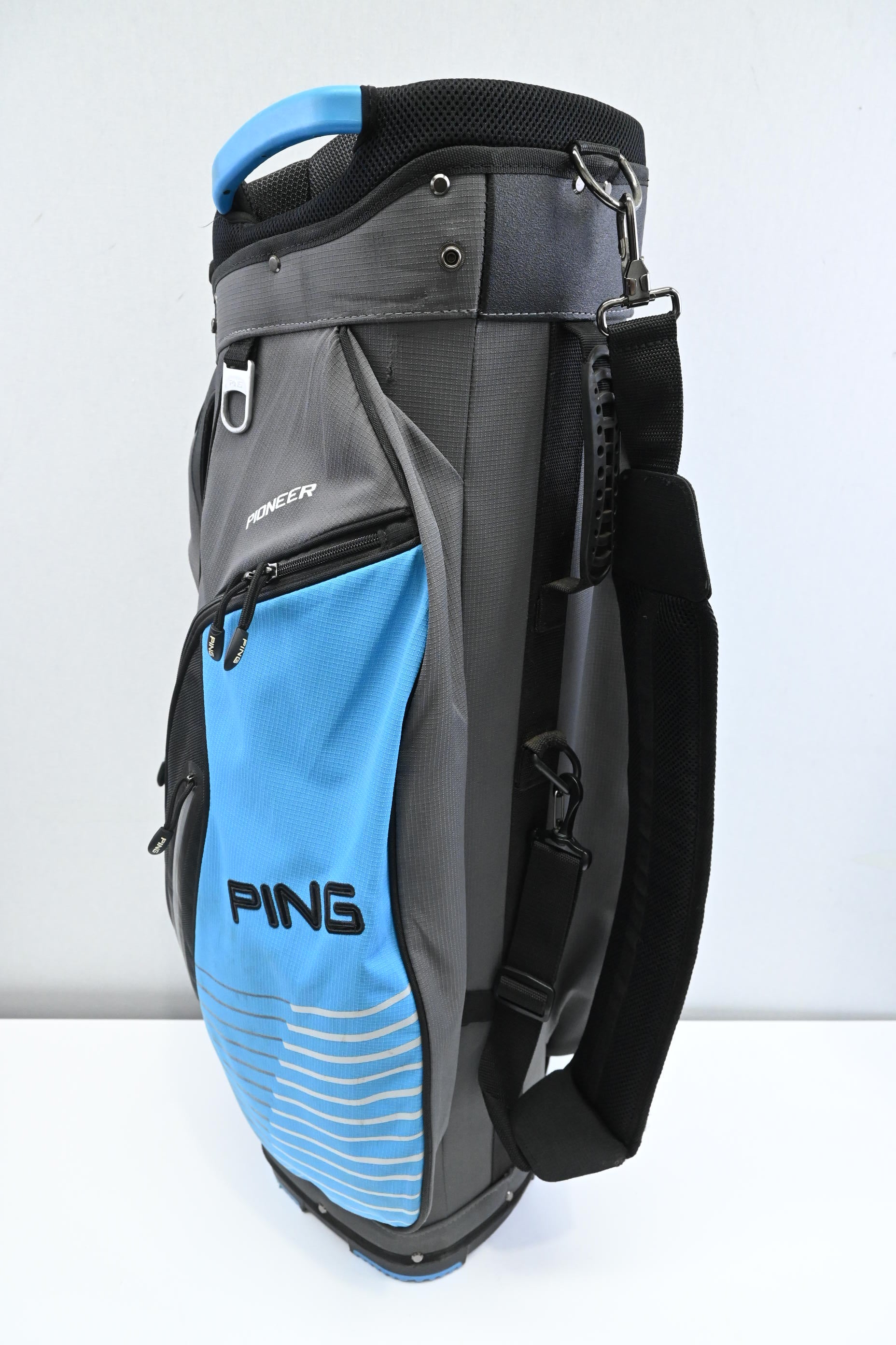 Ping Pioneer Cart Bag / 14-Way Divider / Blue, Black