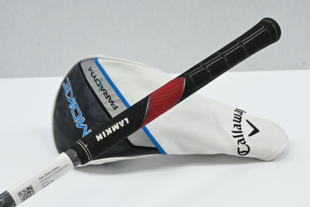 Callaway Paradym Ai Smoke Max Driver / 9 Degree / Stiff Flex Tensei AV Blue 55
