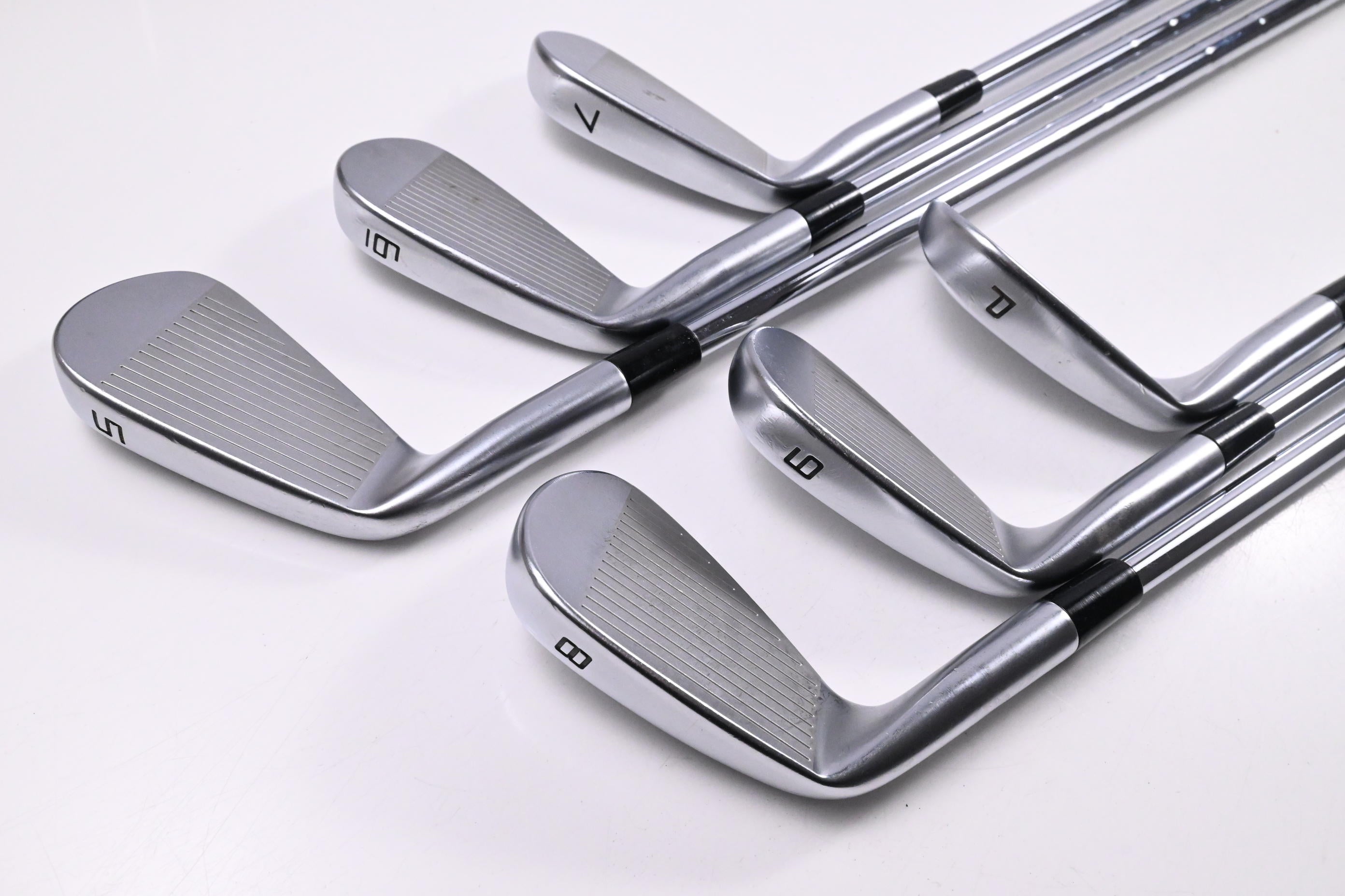 Taylormade P7MC 2023 Irons / 5-PW / Stiff Flex KBS Tour Shafts