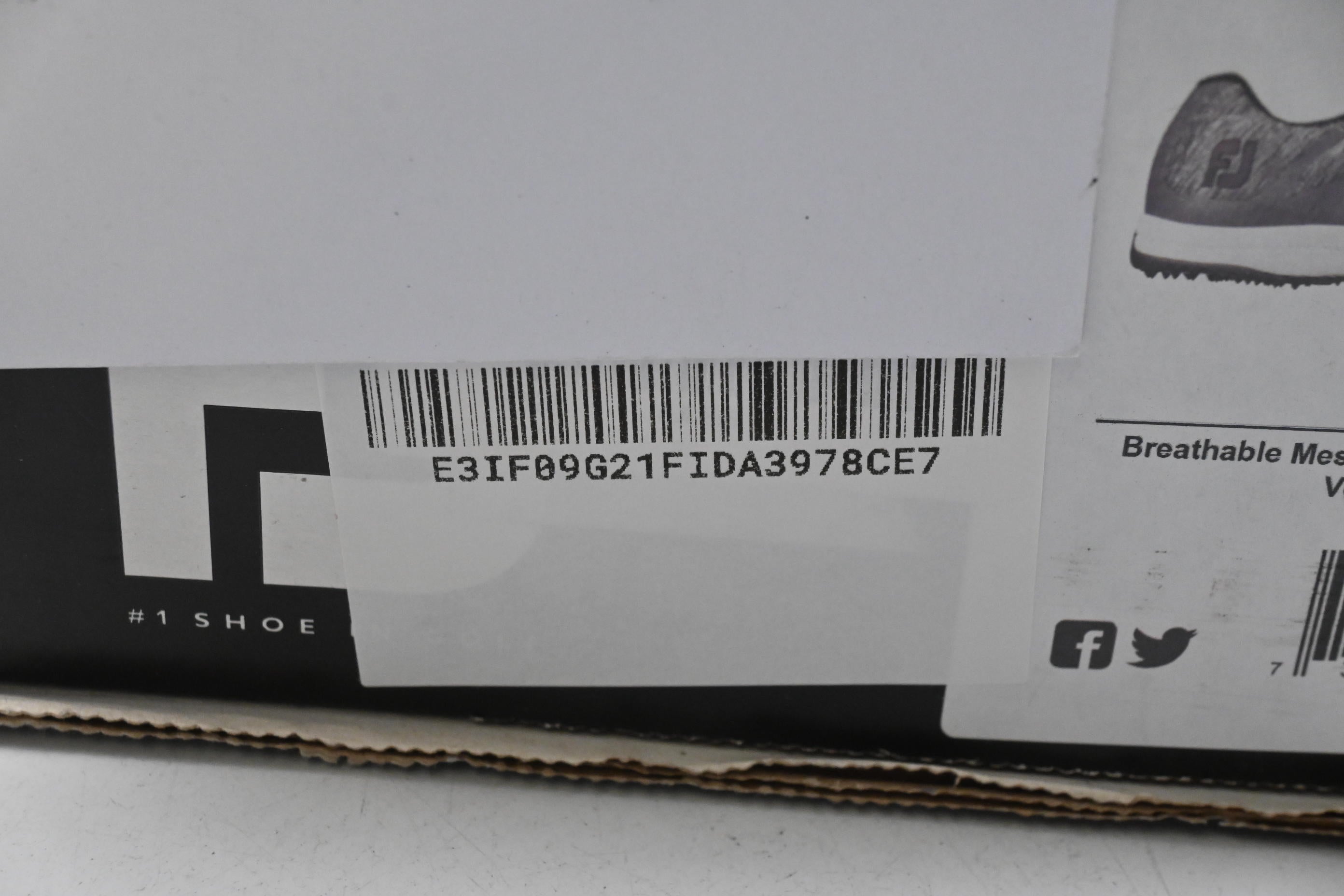 Ladies FootJoy Leisure Golf Shoes / Size UK 5 / Grey, White