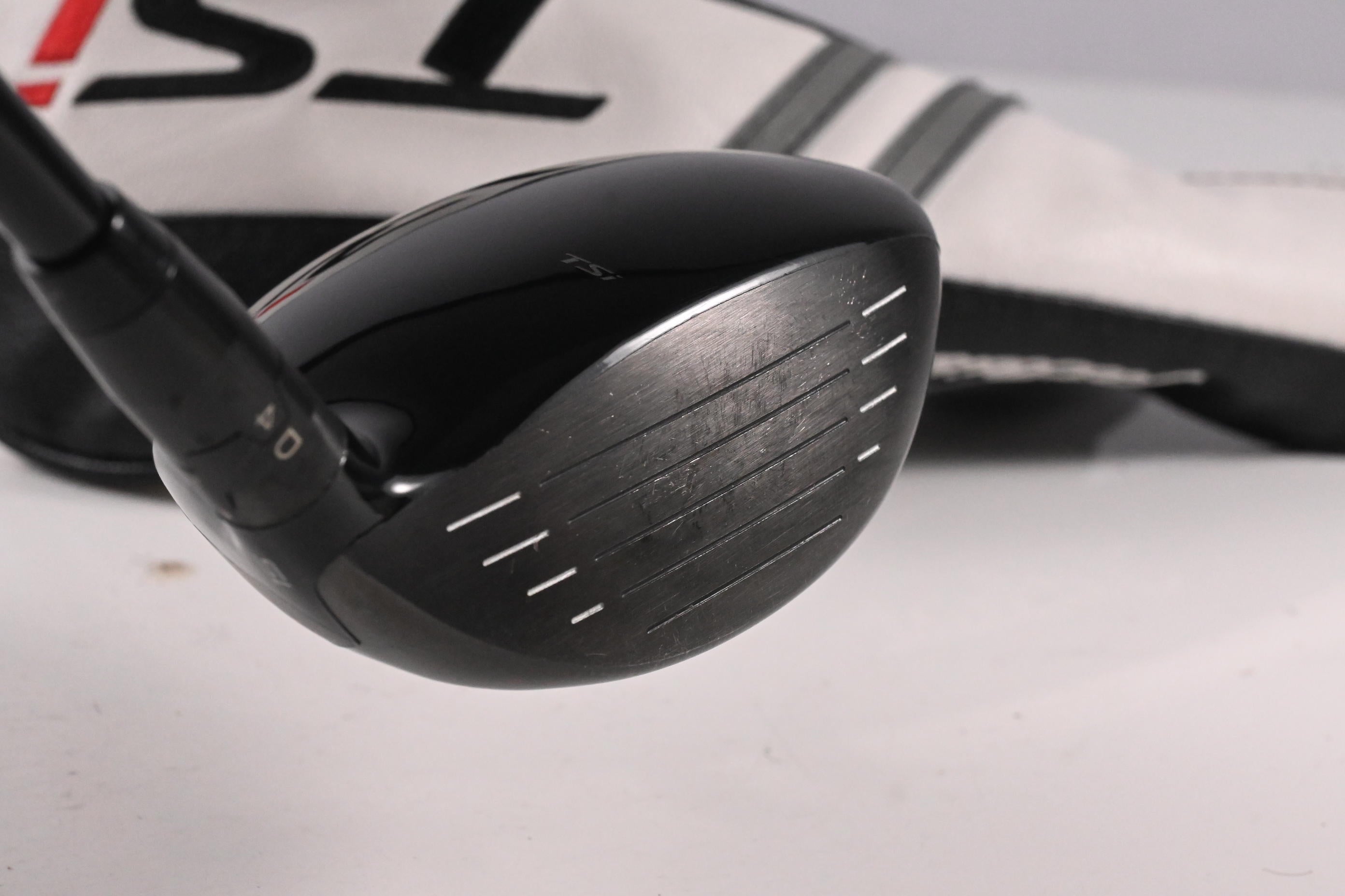 Left Hand Titleist TSi3 #3 Wood / 15 Degree / Stiff Flex HZRDUS GEN4 Black 70