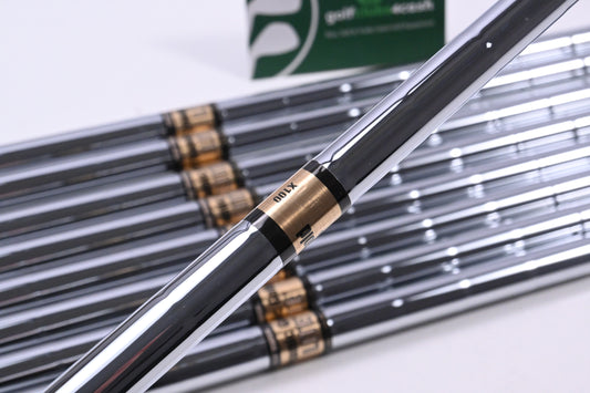 Dynamic Gold Lite X100 Iron Shafts / X-Flex / Set of 9 / .370" Parallel Tips