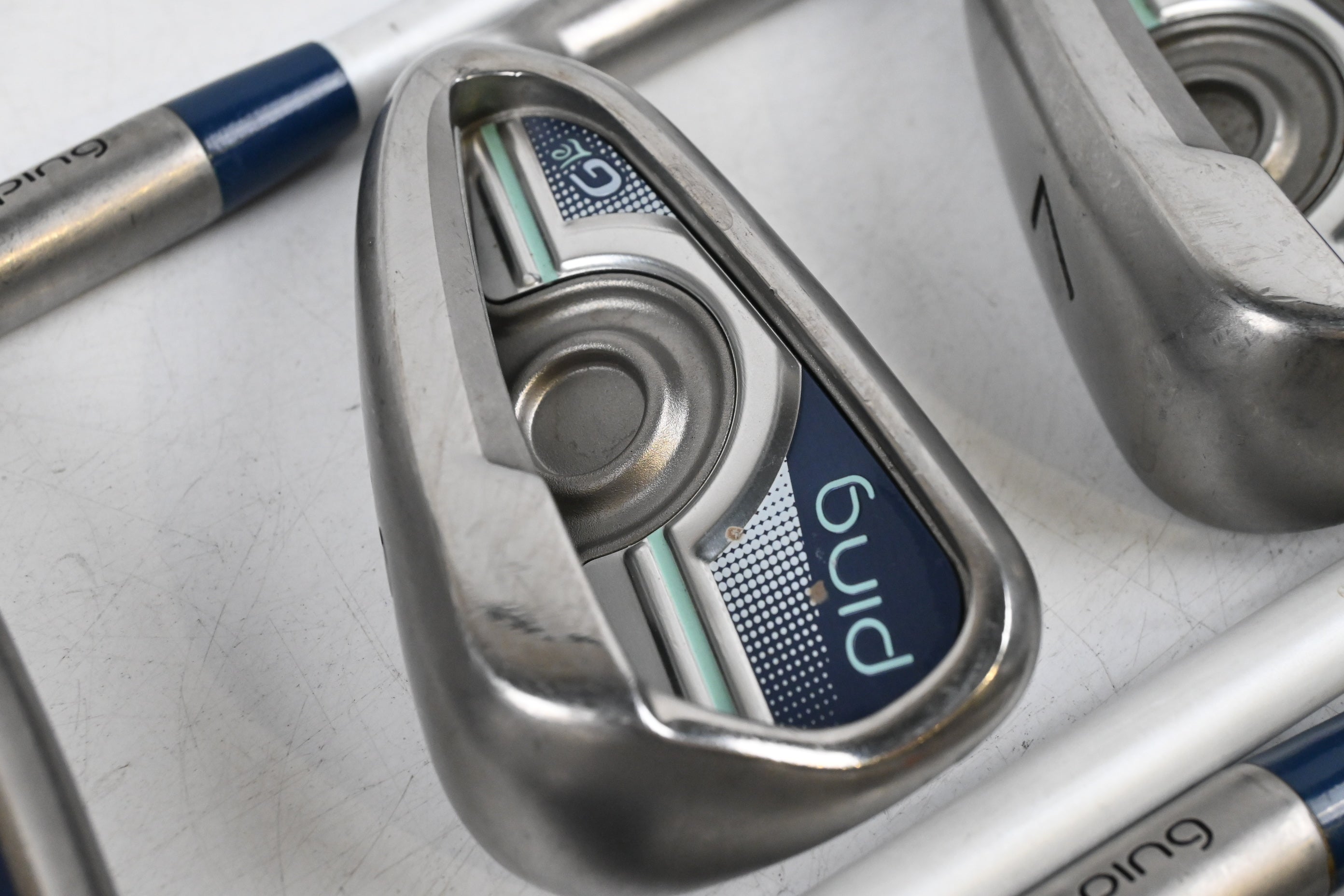 Ladies Ping G Le Irons / 5-PW / Orange Dot / Ladies Ping ULT230 Shafts
