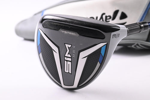 Taylormade SIM Max #3 Wood / 15 Degree / Regular Flex Fujikura Ventus Blue 5