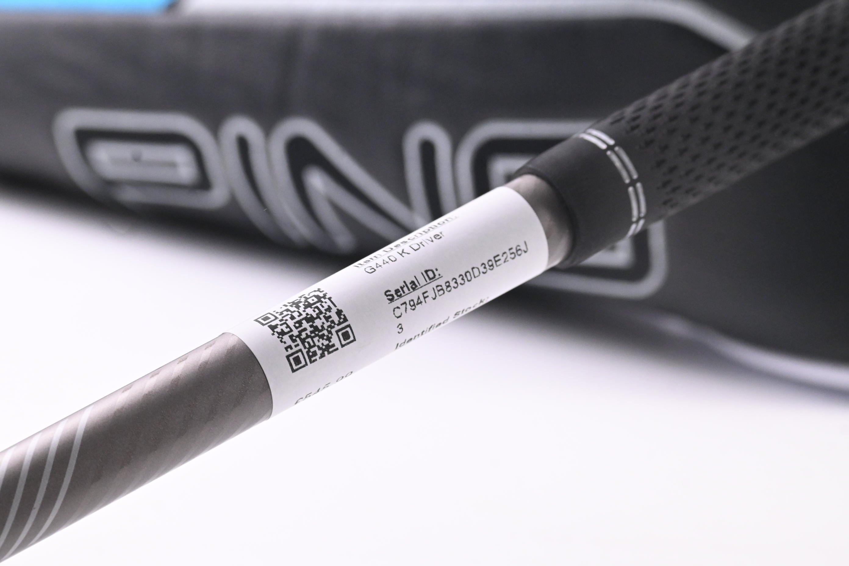 Ping G440 K Driver / 9 Degree / Stiff Flex Ping Tour 2.0 65 Shaft