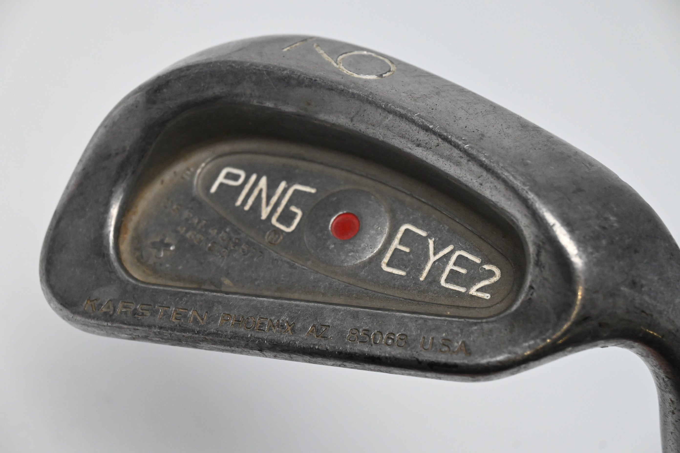 Ping Eye 2+ #9 Iron / 44 Degree / Red Dot / Stiff Flex Ping Karten ZZ-Lite Shaft