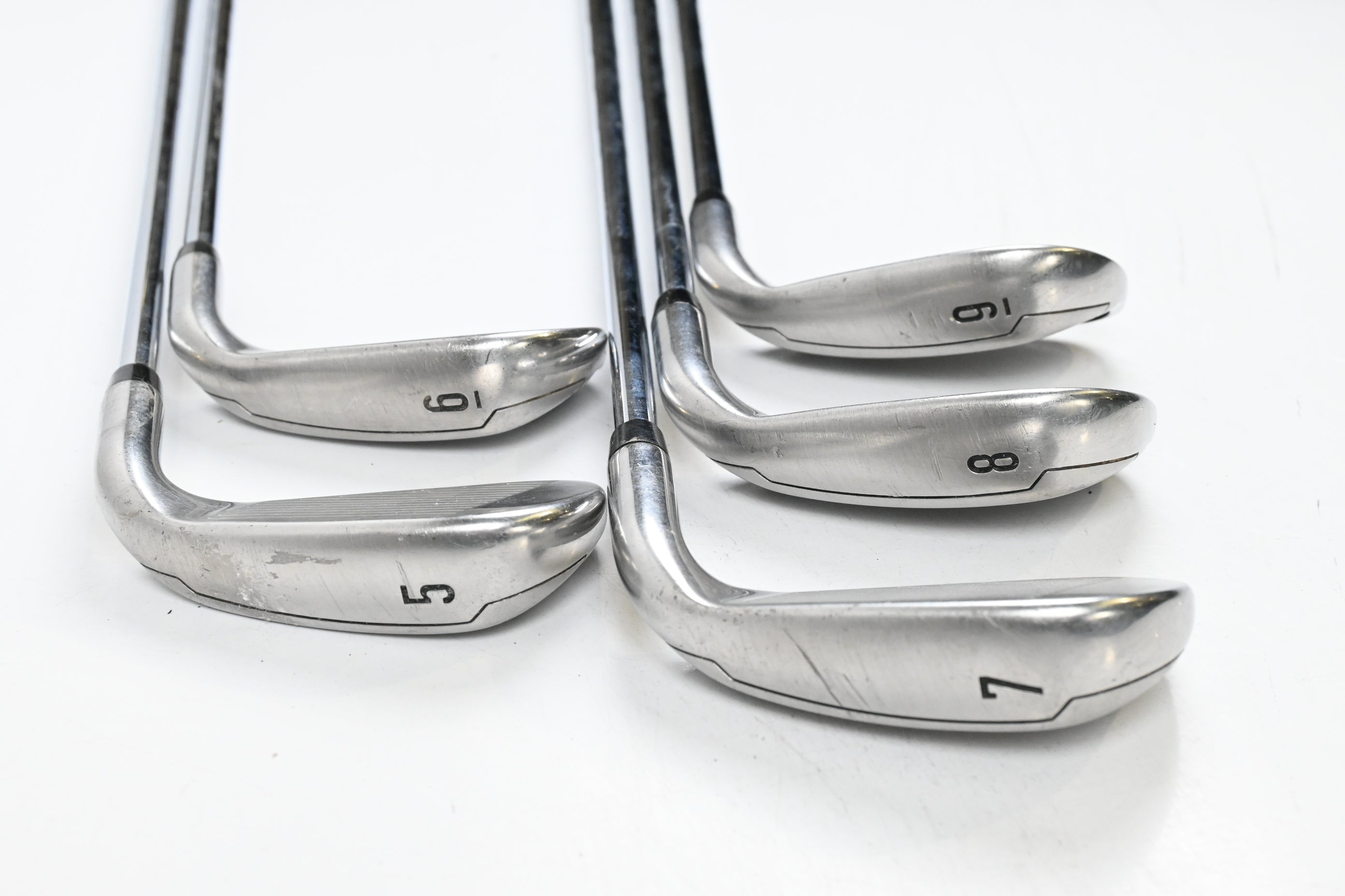 Left Hand Callaway XR Irons / 5-9i / Regular Flex Speedstep 80 Shafts
