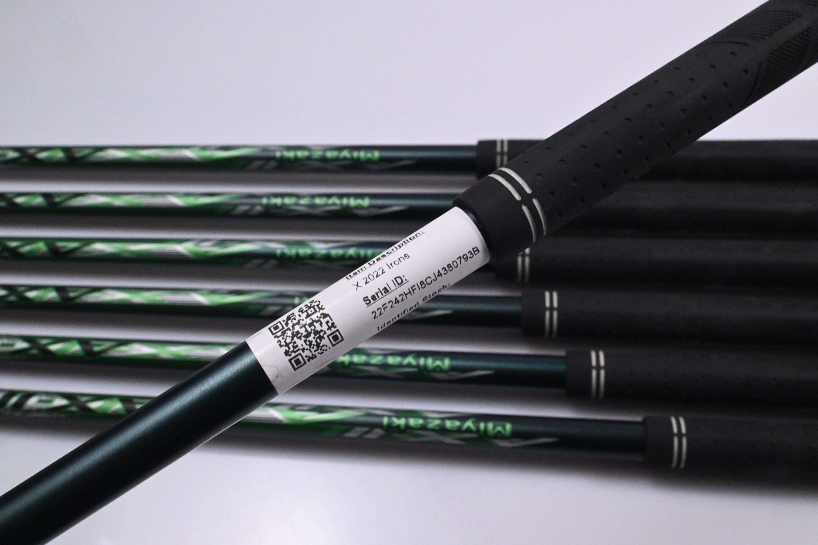 XXIO X 2022 Irons / 5-PW+AW / Stiff Flex Miyazaki AX-II 59 Shafts
