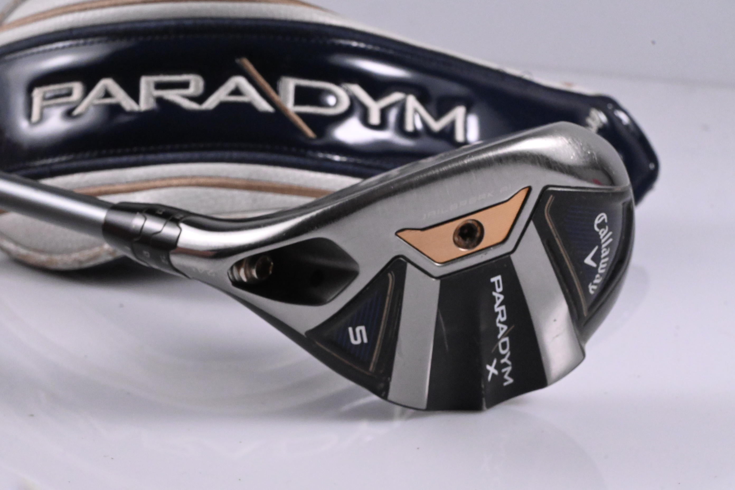 Callaway Paradym X #5 Hybrid / 24 Degree / Regular Flex HZRDUS Gen4 Silver 65