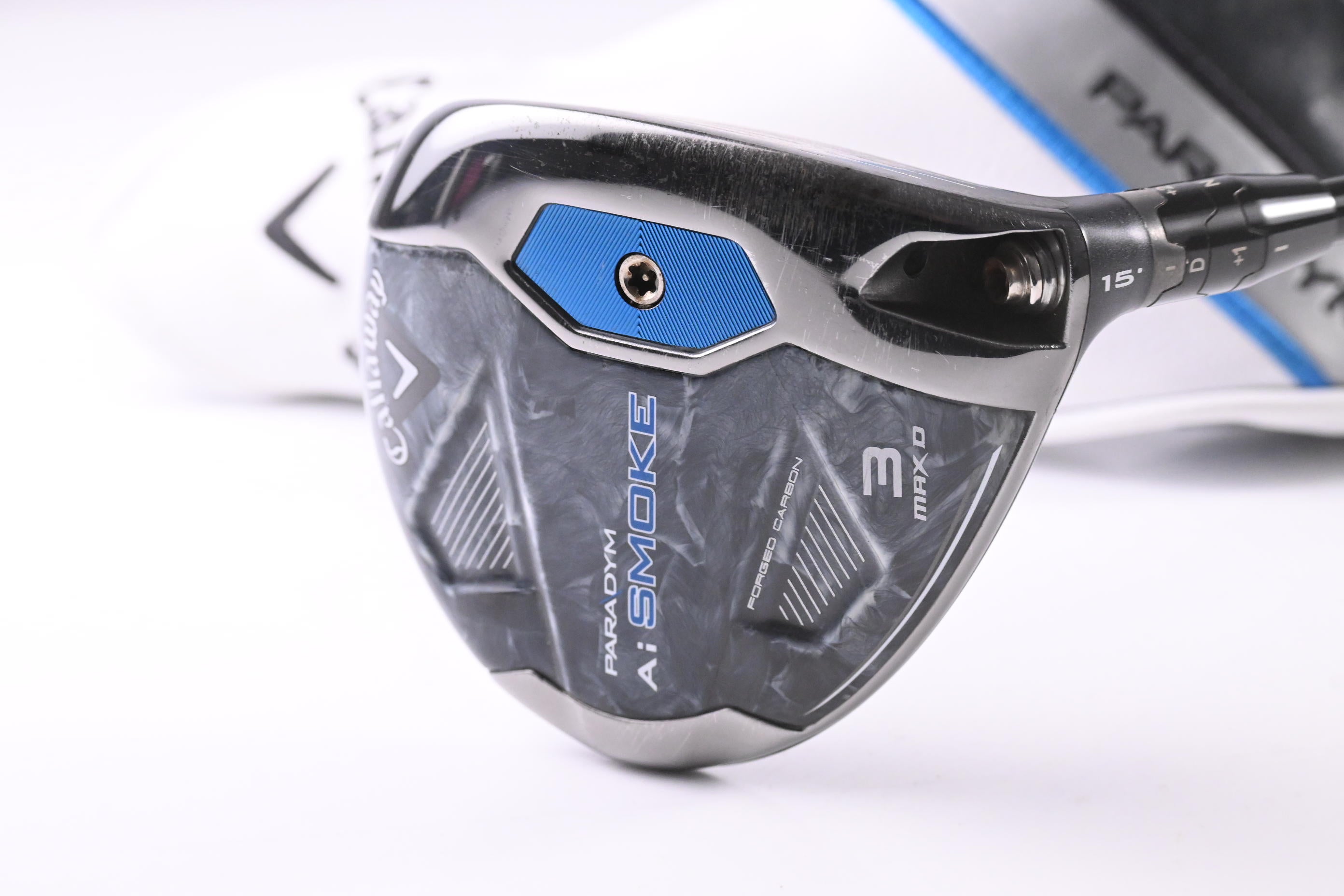Callaway Paradym Ai Smoke Max D #3 Wood / 15 Degree / Regular Flex HZRDUS Red 60
