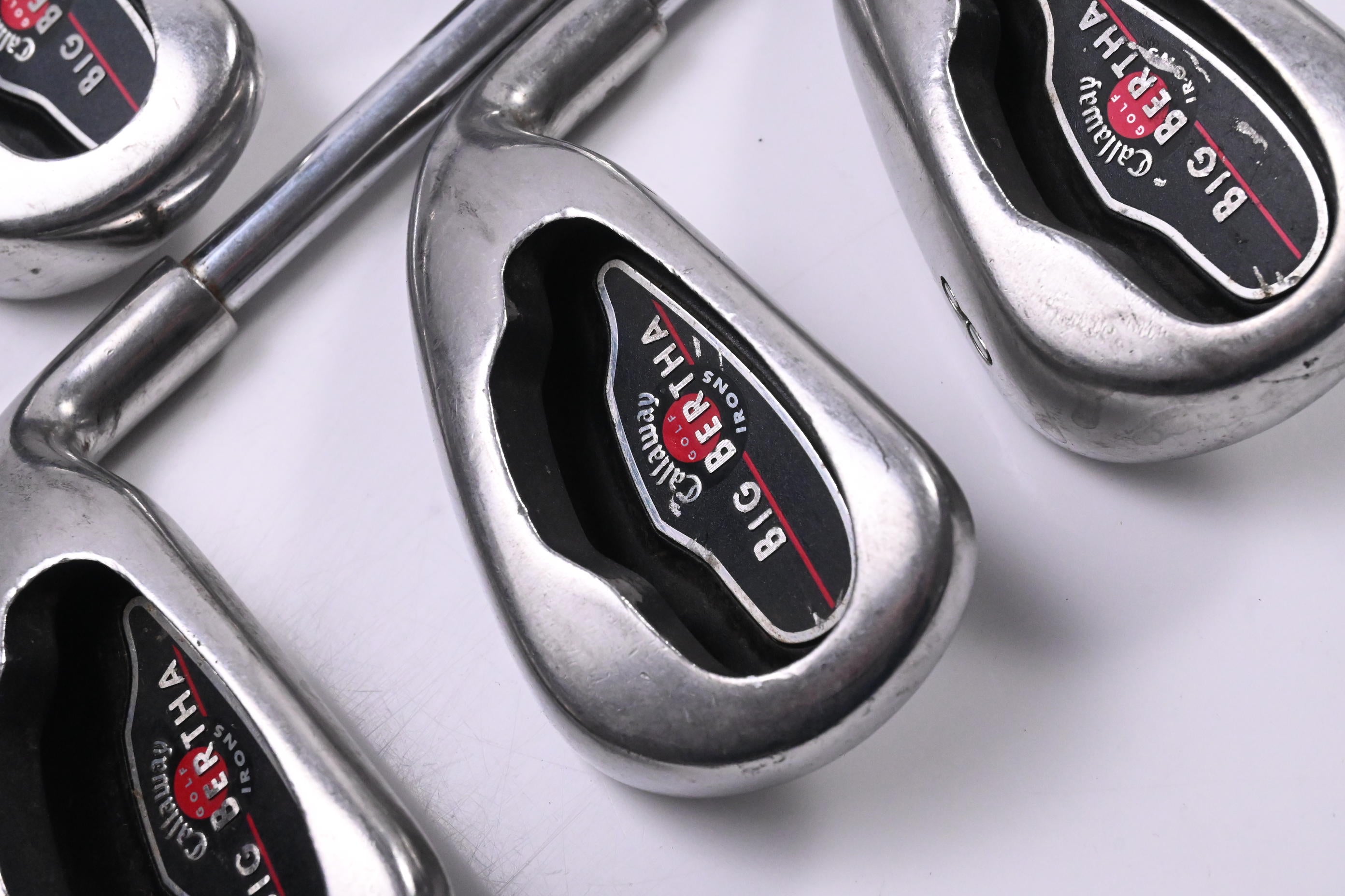 Callaway Big Bertha 2004 Irons / 4-8I / Stiff Flex Callaway Big Bertha Shafts