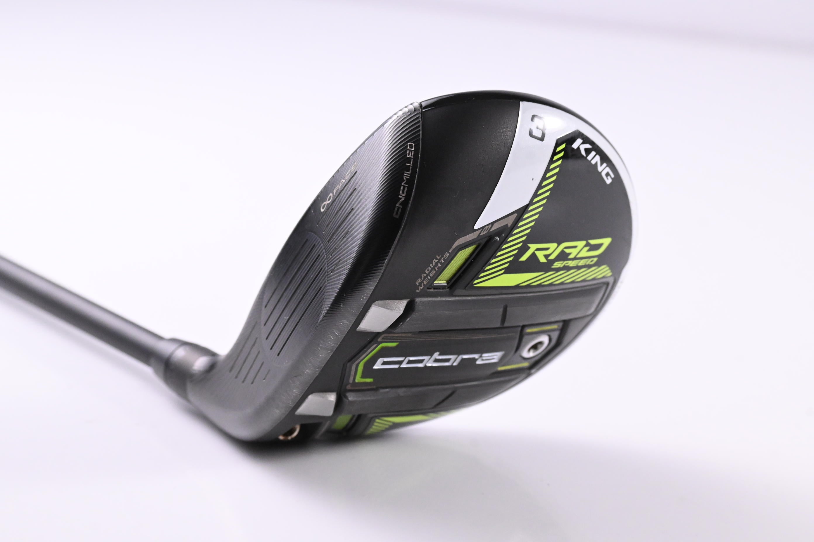 Left Hand Cobra King Radspeed #3 Wood / 14.5 Degree / Regular Flex Mot ...