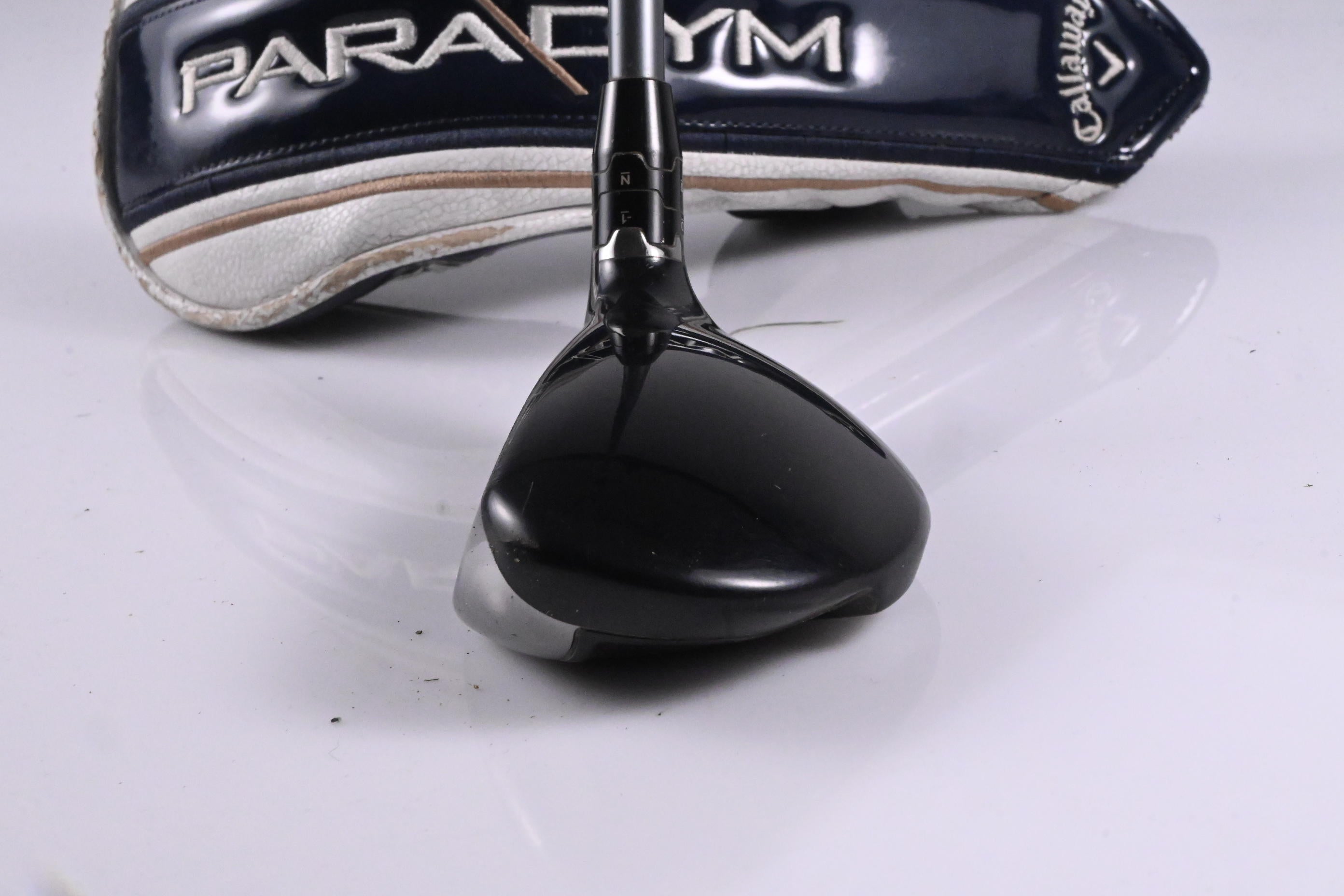 Left Hand Callaway Paradym X #4 Hybrid / 21 Degree / Stiff Flex HZRDUS Silver 75
