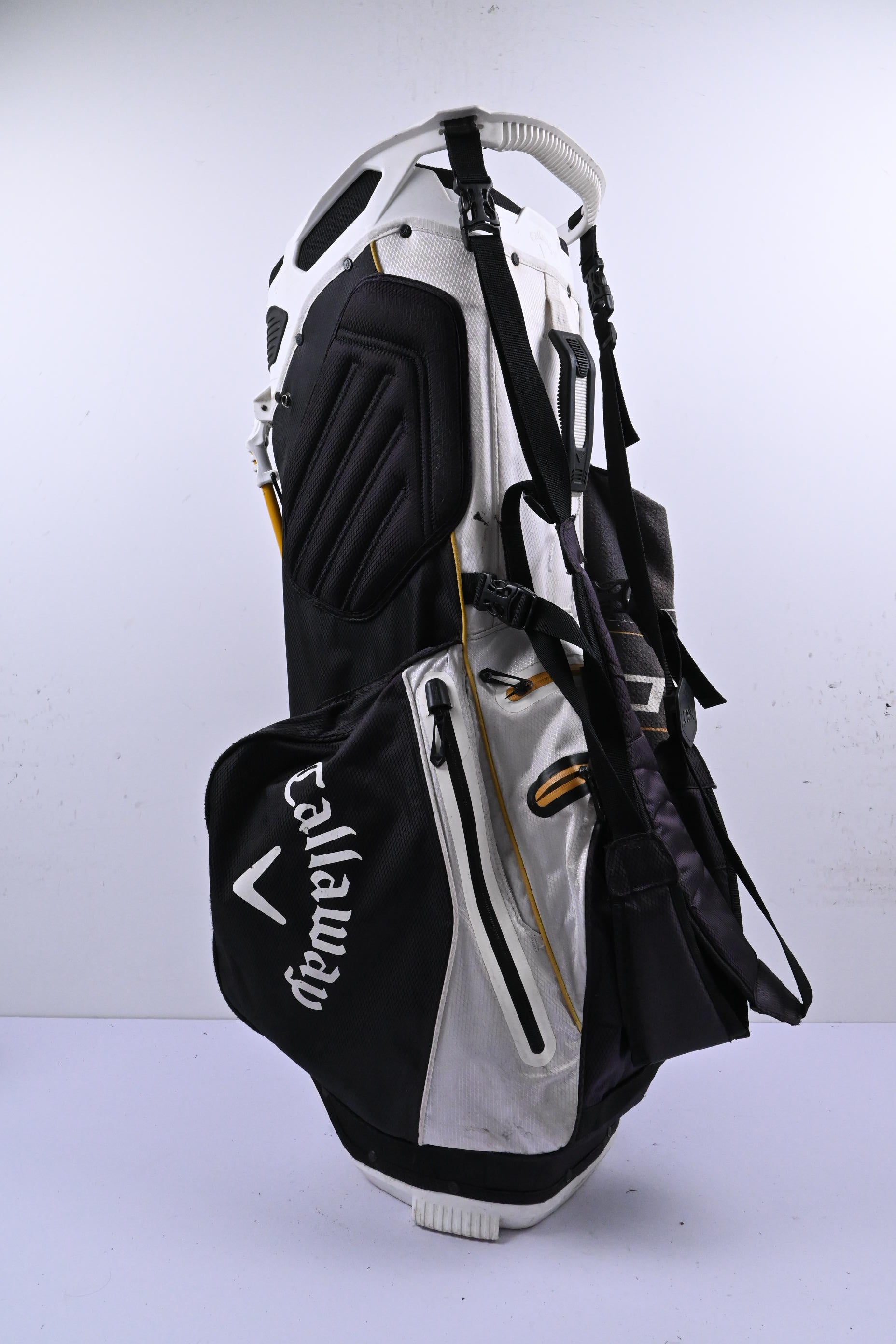 Callaway Fairway 14 HD Stand Bag / 14-Way Divider / White, Black & Gold