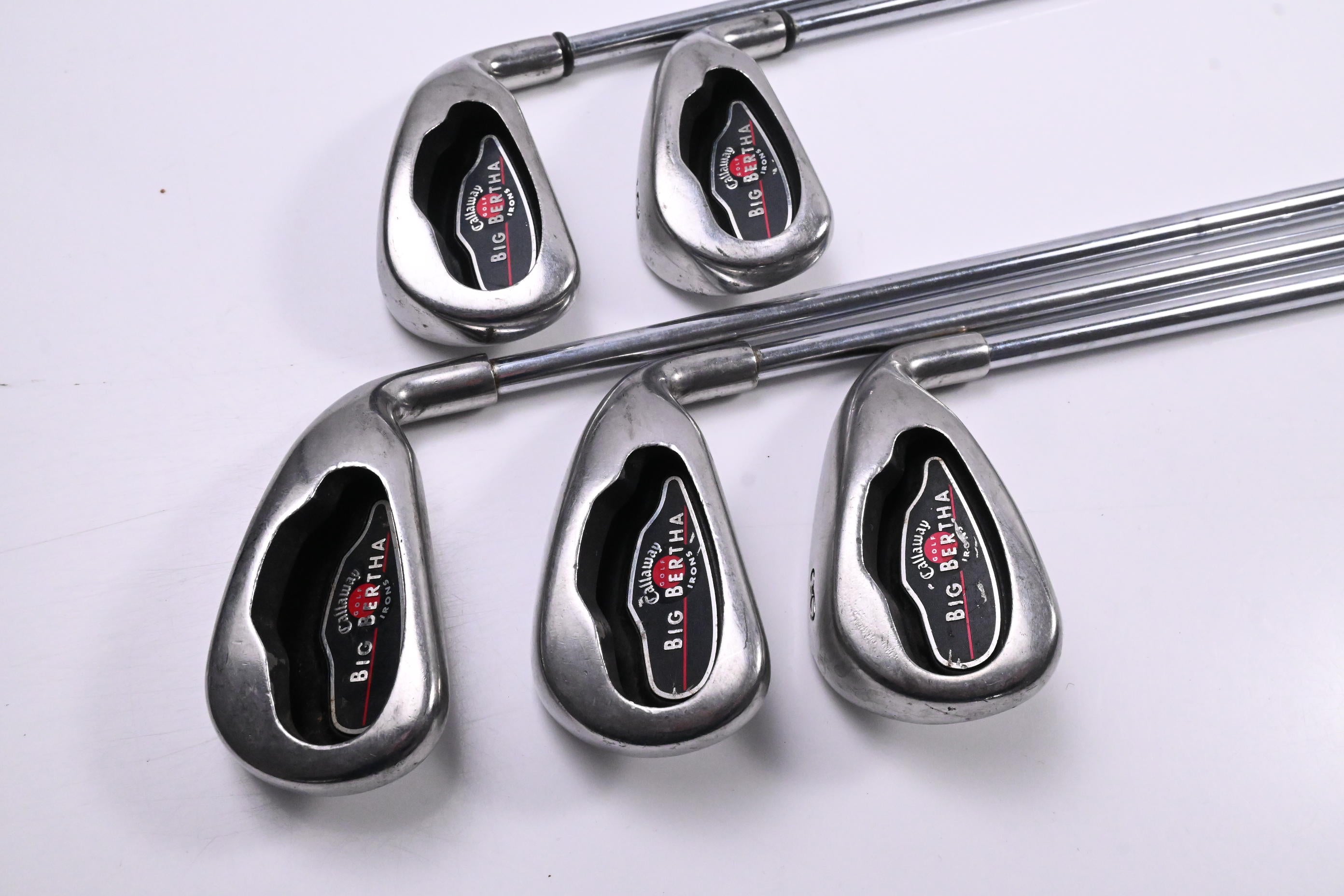 Callaway Big Bertha 2004 Irons / 4-8I / Stiff Flex Callaway Big Bertha Shafts