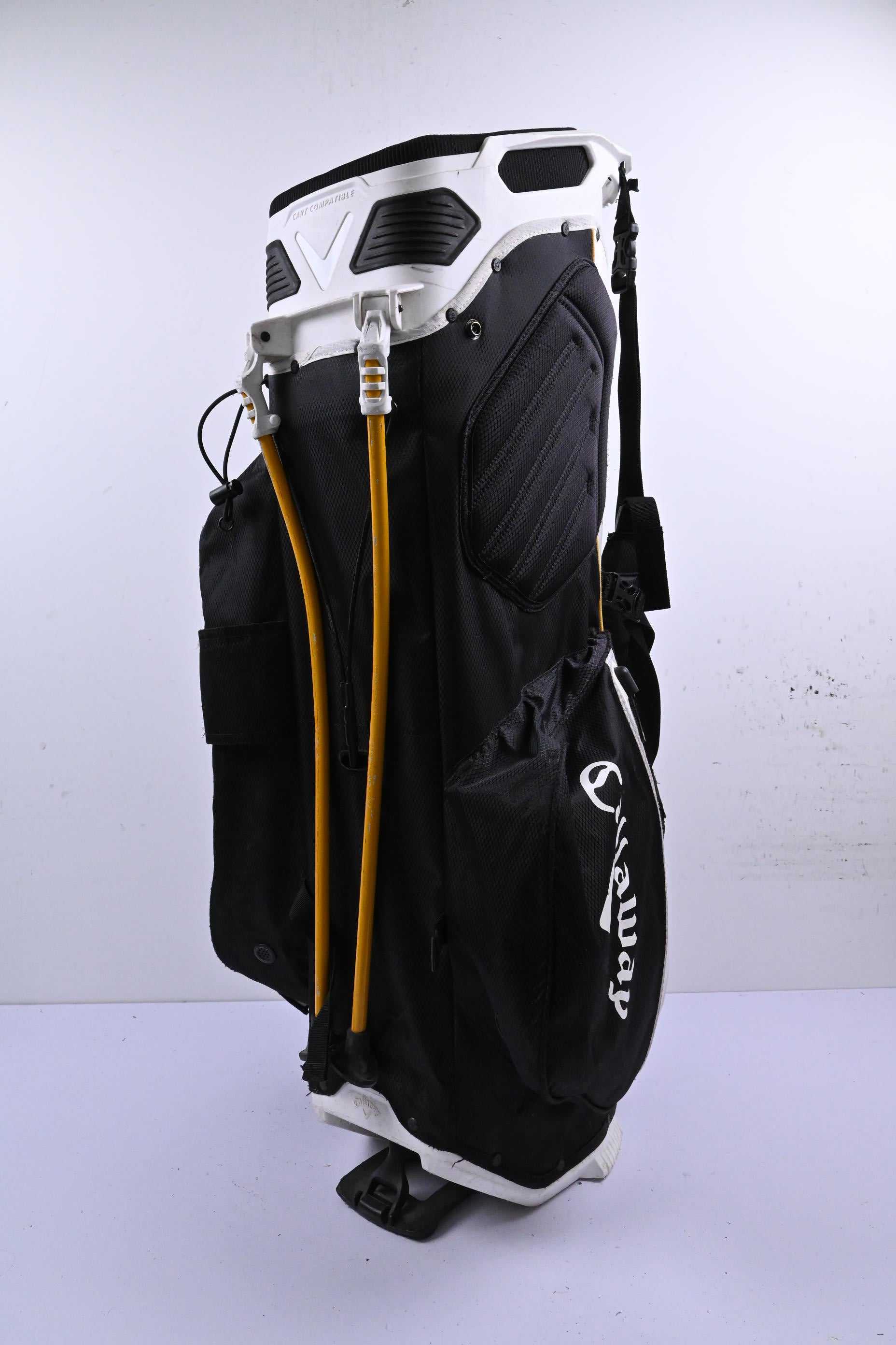 Callaway Fairway 14 HD Stand Bag / 14-Way Divider / White, Black & Gold