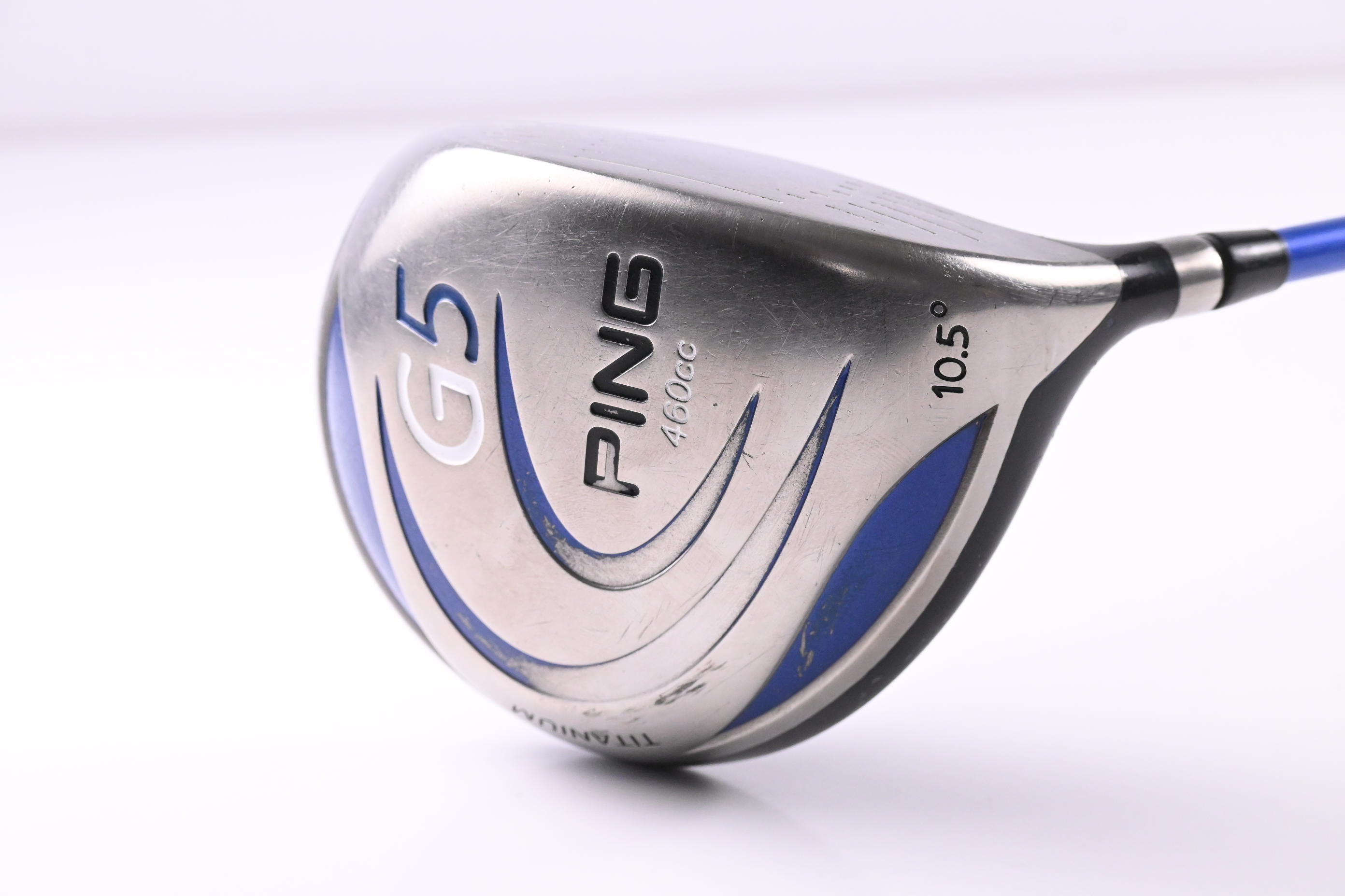 Ping G5 Driver / 10.5 Degree / Regular Flex Grafalloy ProLaunch Blue 65 Shaft