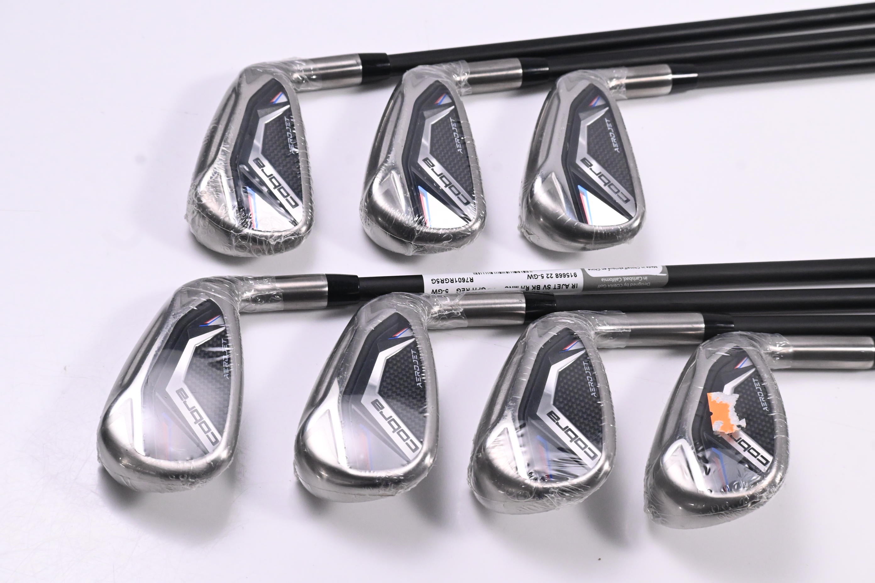 Cobra Aerojet Irons / 5-PW / Regular Flex KBS PGI 75 Shafts