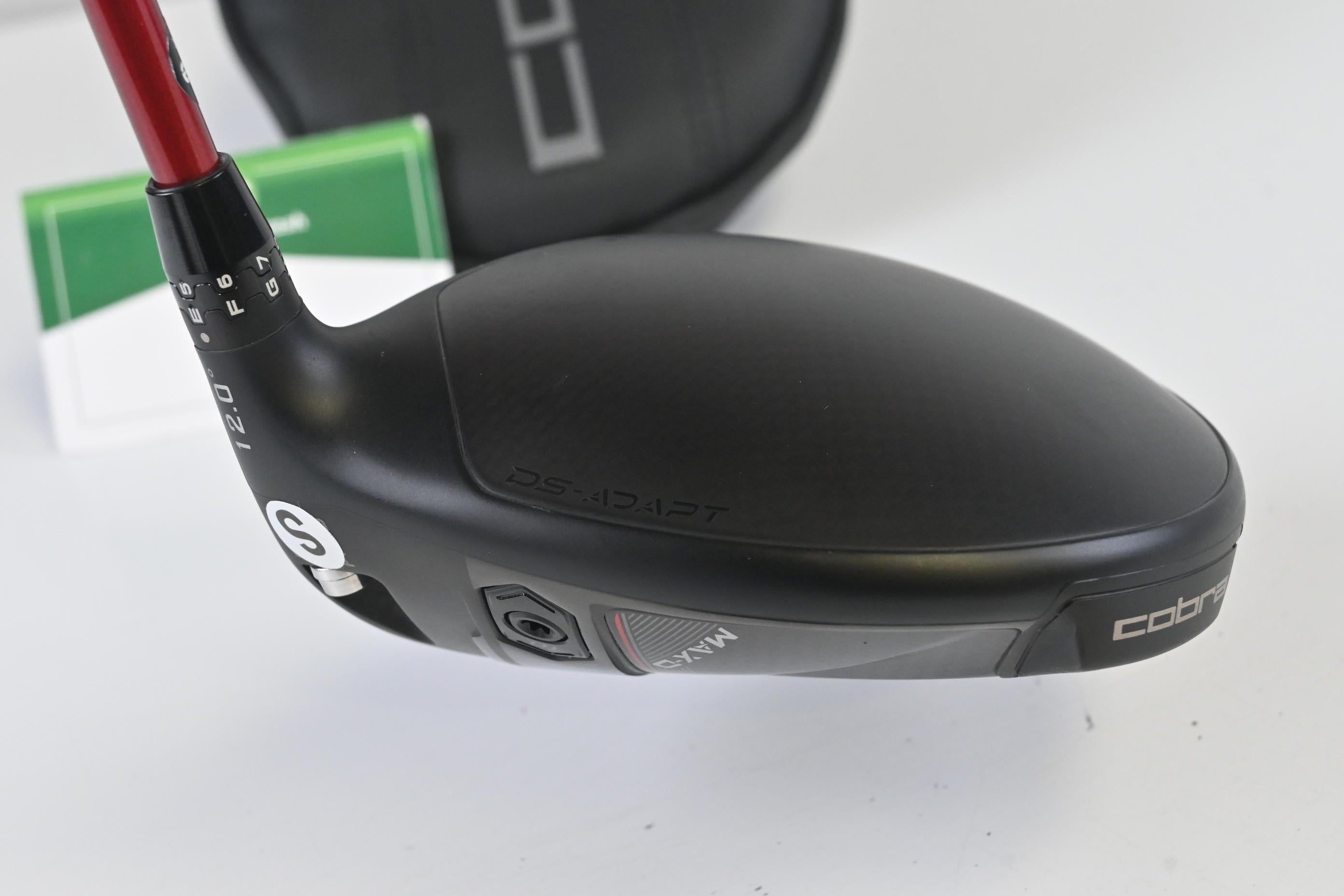Cobra DS-Adapt MAX-D Driver / 12 Degree / Senior Flex Denali Red 50 Shaft