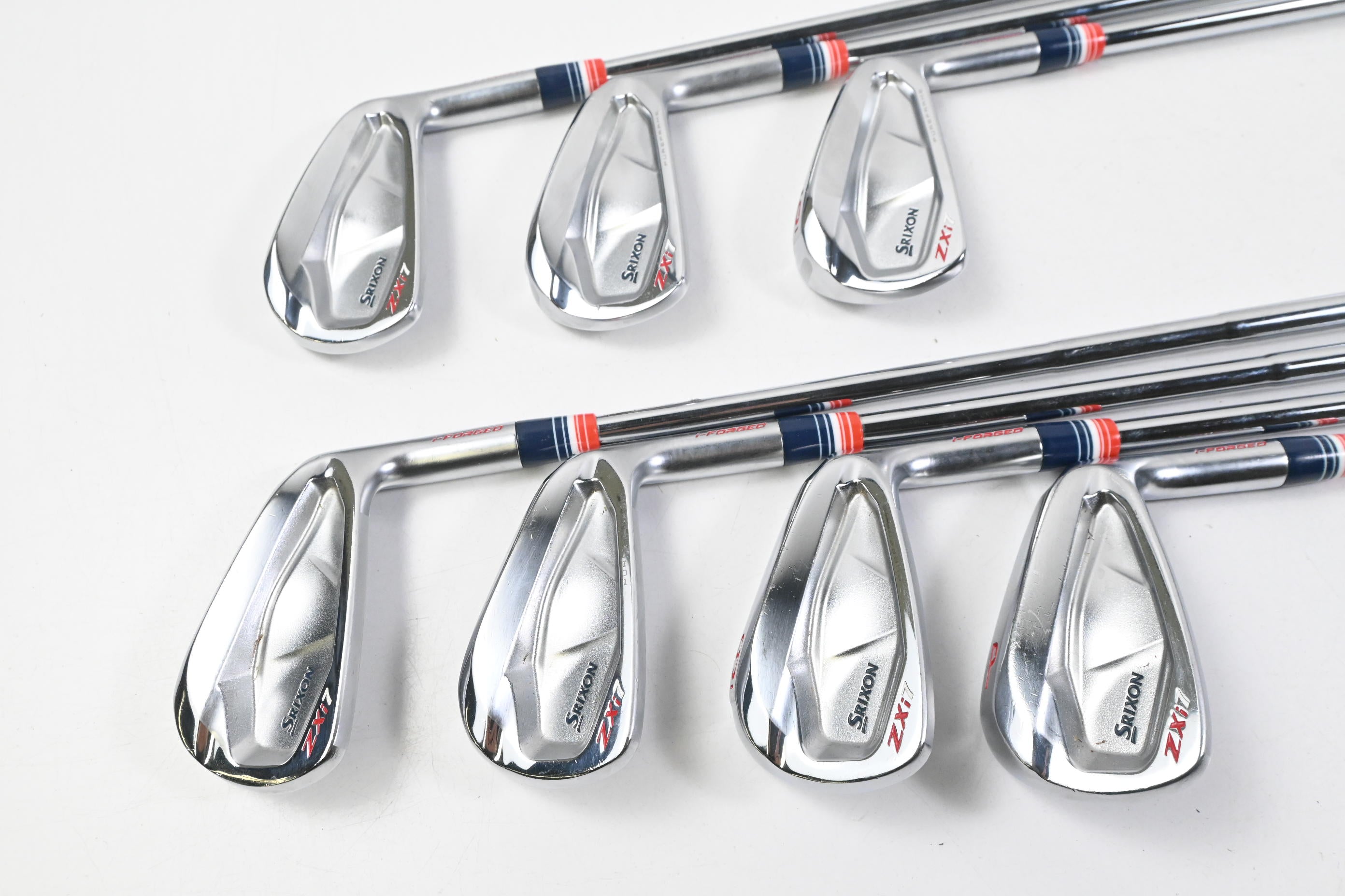 Srixon ZXi7 Irons / 4-PW / Stiff Flex Dynamic Gold Mid S300 115 Shafts