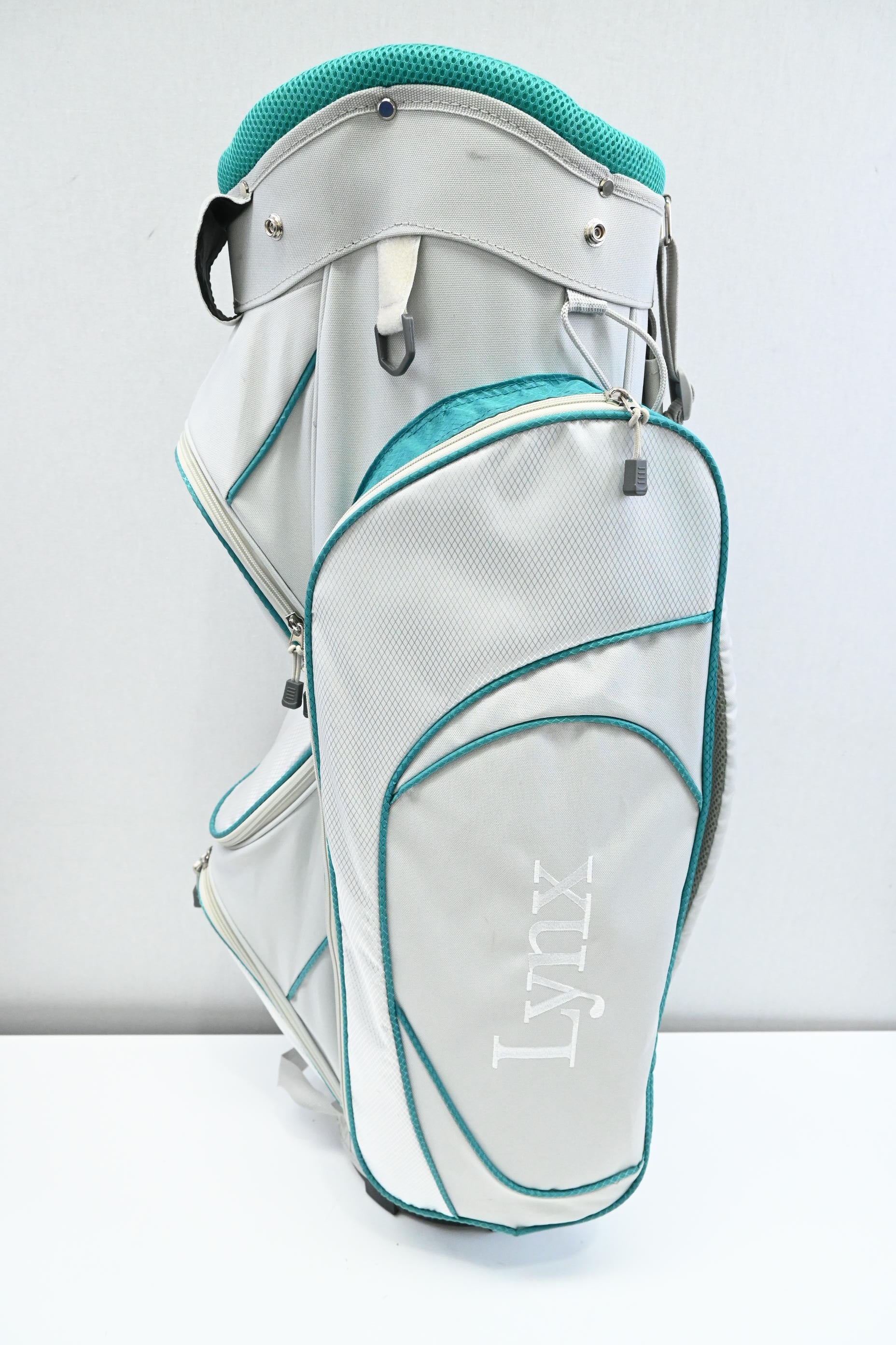 Lynx Cart Bag / 7-Way Divider / Silver, Turquoise