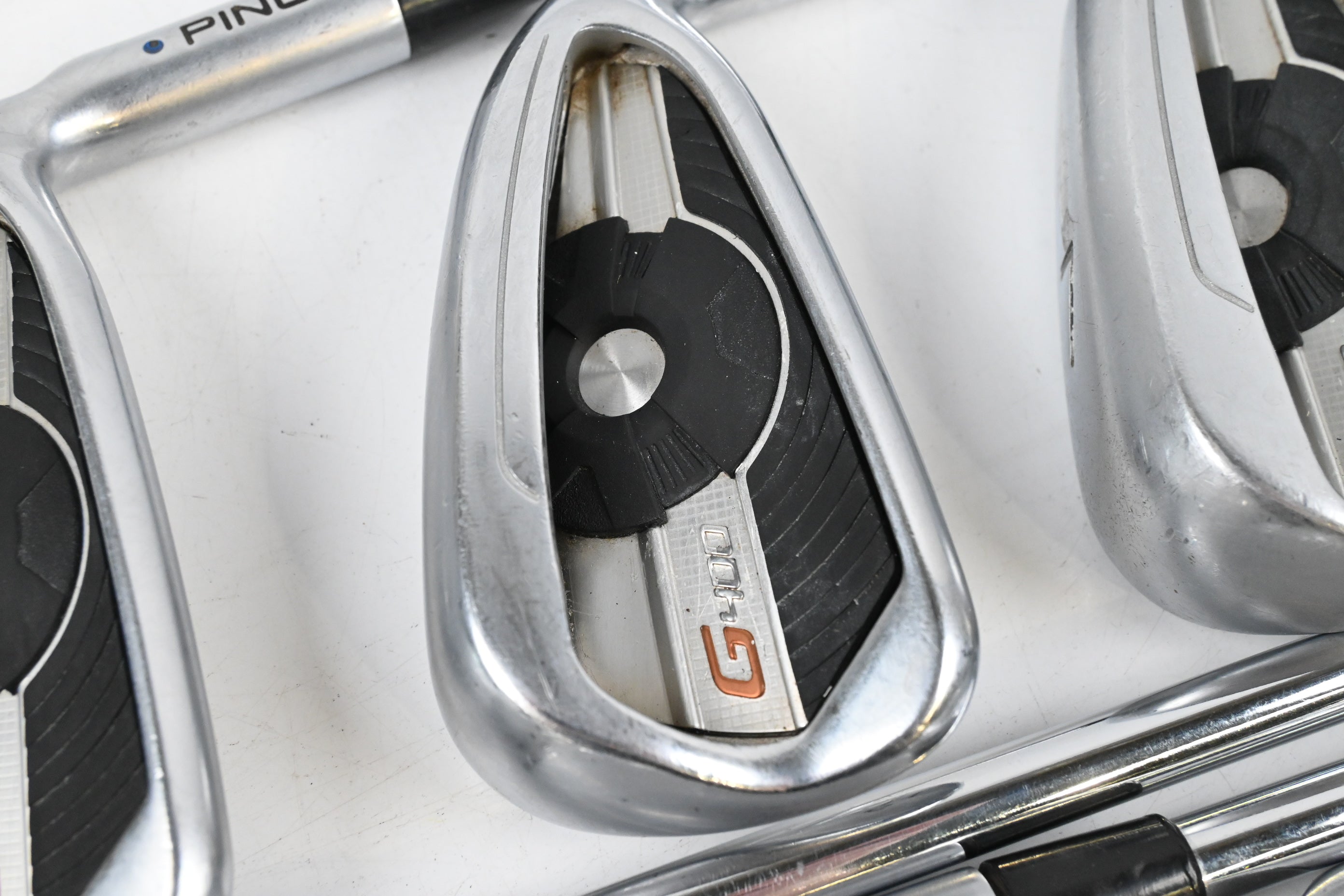 Ping G400 Irons / 5-PW+GW / Blue Dot / Regular Flex XP 95 R300 Shafts