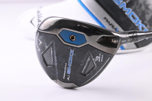 Callaway Paradym Ai Smoke Max #3HL Wood / 16.5 Degree / Senior Flex Cypher 2.0