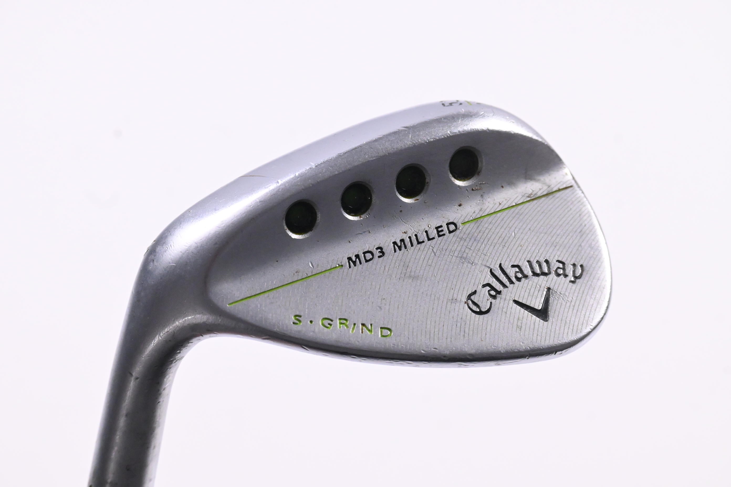 Left Hand Callaway MD3 Milled Gap Wedge / 52 Degree / Wedge Flex Dynamic Gold Shaft