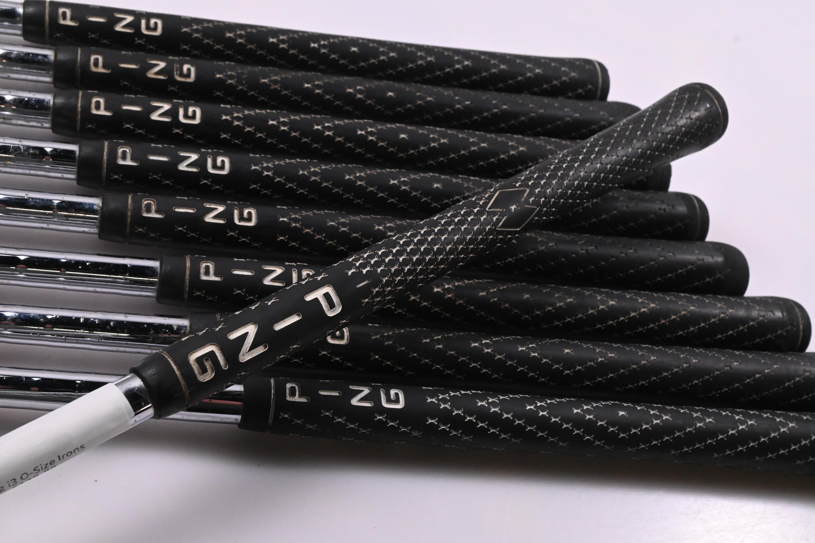 Ping i3 O-Size Irons / 3-PW+LW / Black Dot / Stiff Flex Ping JZ Shafts