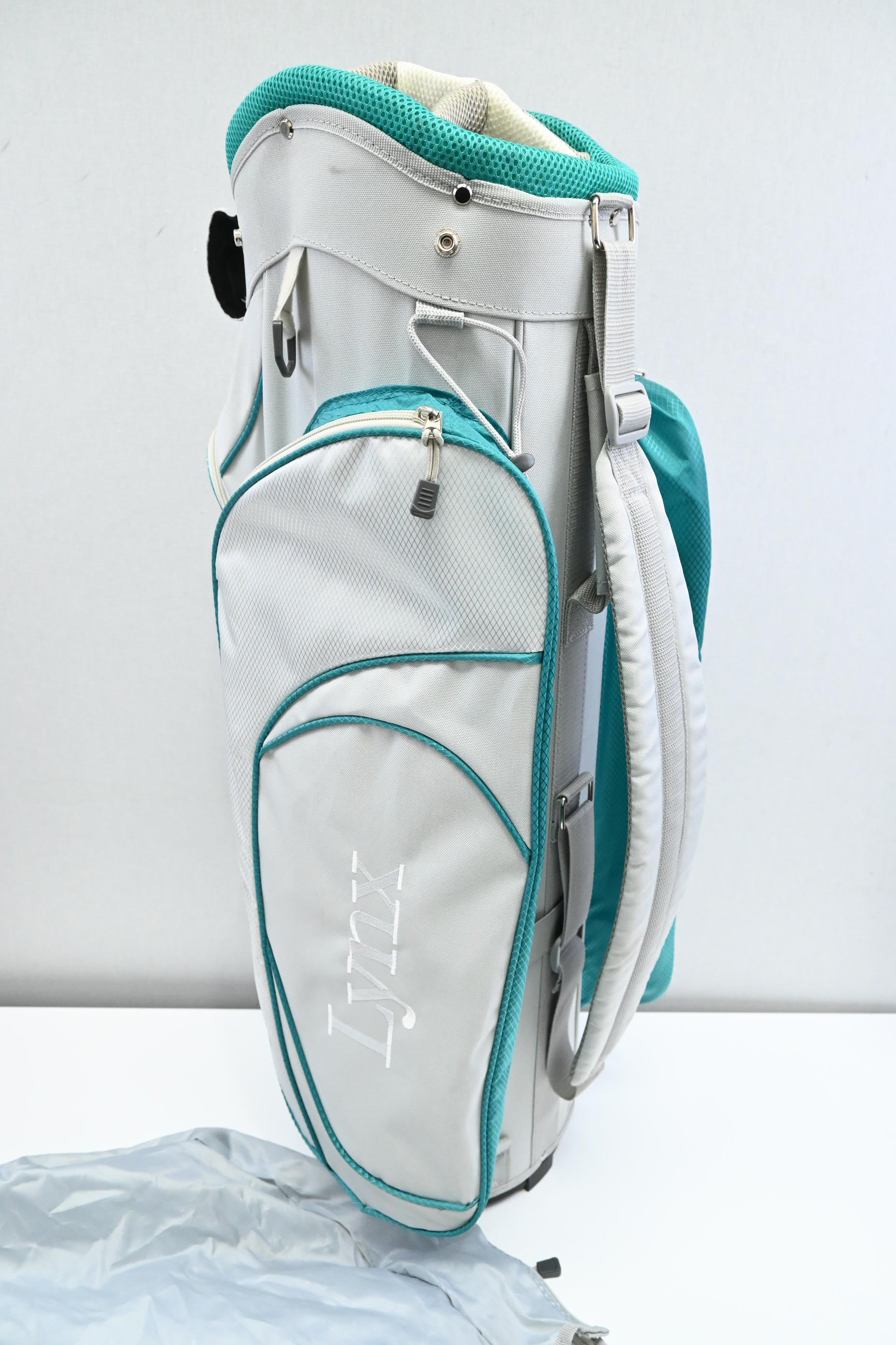 Lynx Cart Bag / 7-Way Divider / Silver, Turquoise