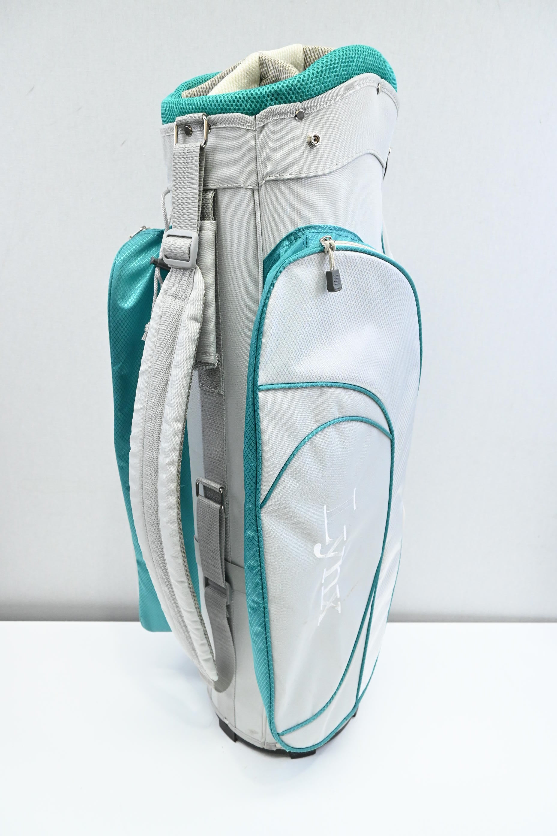 Lynx Cart Bag / 7-Way Divider / Silver, Turquoise