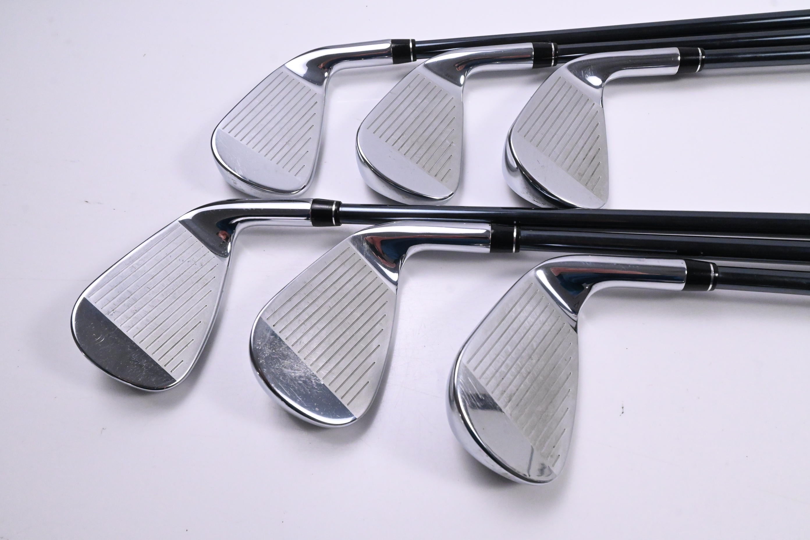 Left Hand Callaway Paradym Irons / 5-PW / Regular Flex UST Mamiya Recoil Dart 75