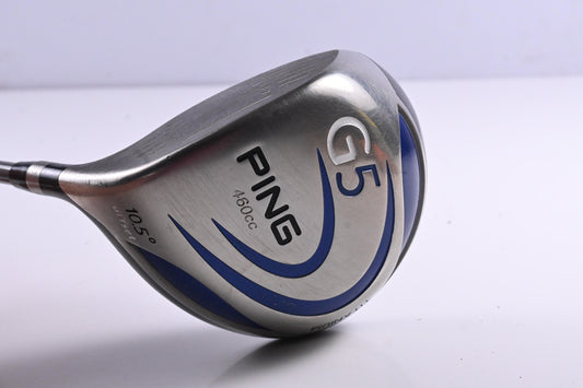 Left Hand Ping G5 Driver / 10.5 Degree / Regular Flex Ping TFC 100 Shaft