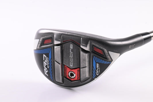 Cobra King Radspeed One Length #4 Hybrid / 21 Degree / Regular Flex Recoil ESX