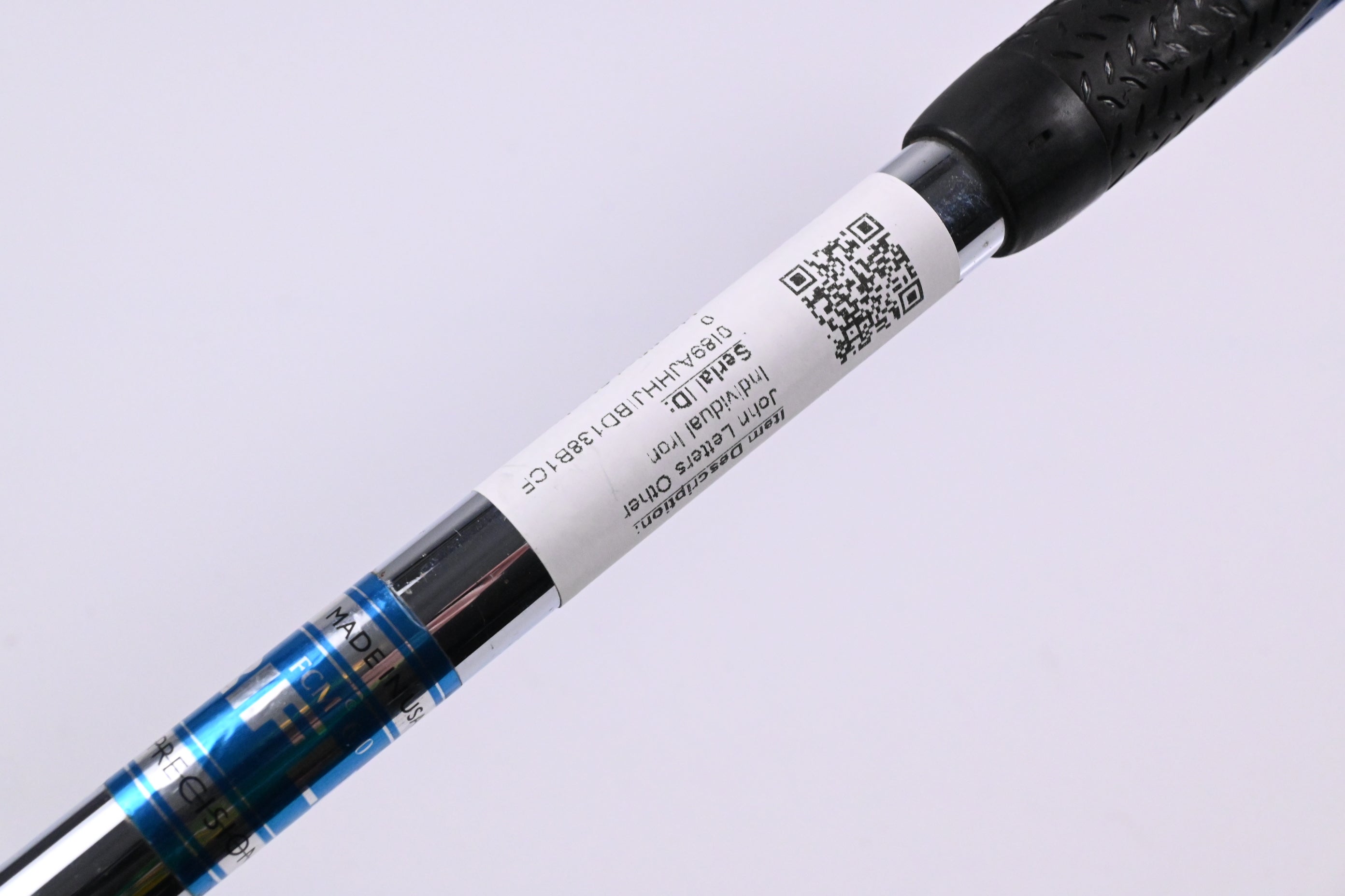 John Letters T9+ #9 Iron / Stiff Flex Precision Rifle FCM Shaft