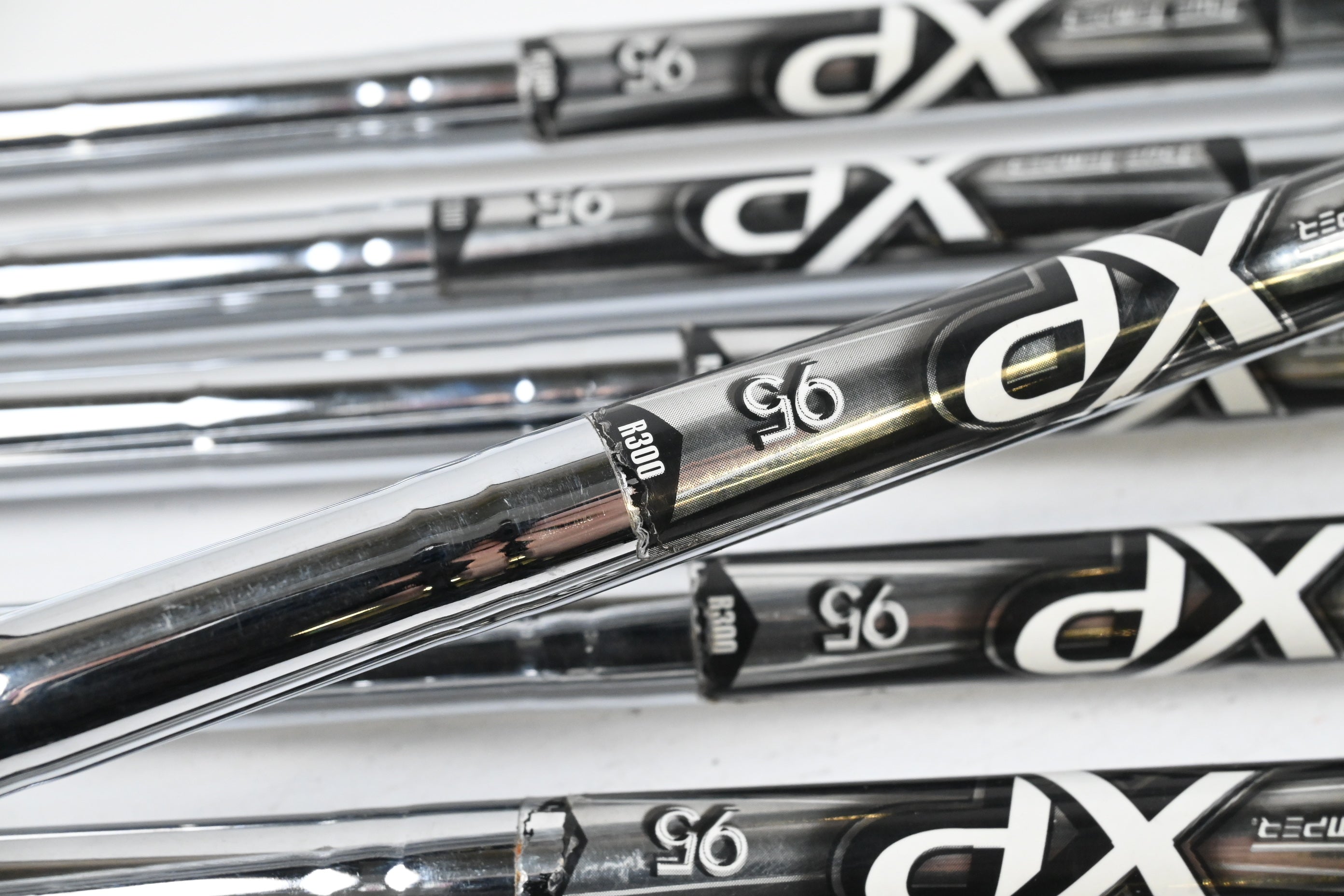 Ping G400 Irons / 5-PW+GW / Blue Dot / Regular Flex XP 95 R300 Shafts