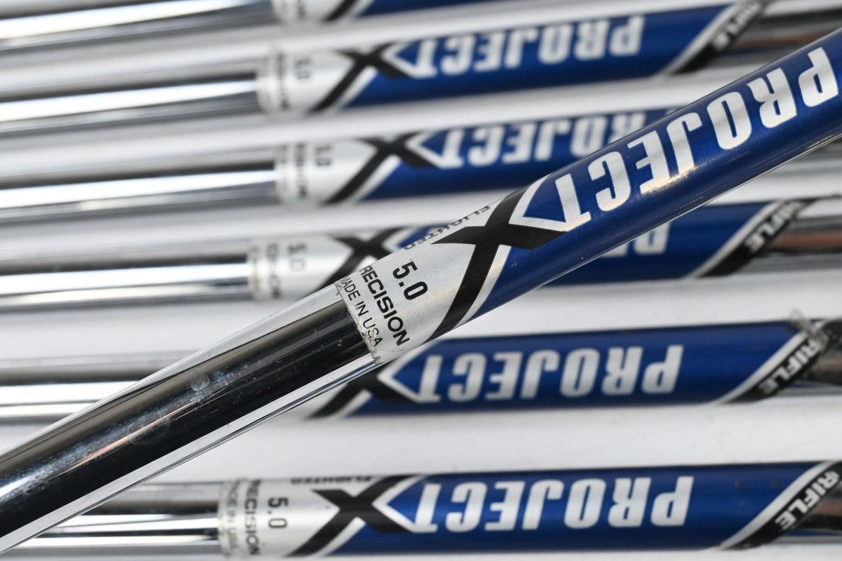 Callaway X-Forged 2007 Irons / 3-PW / Regular Flex Project X Rifle Shafts