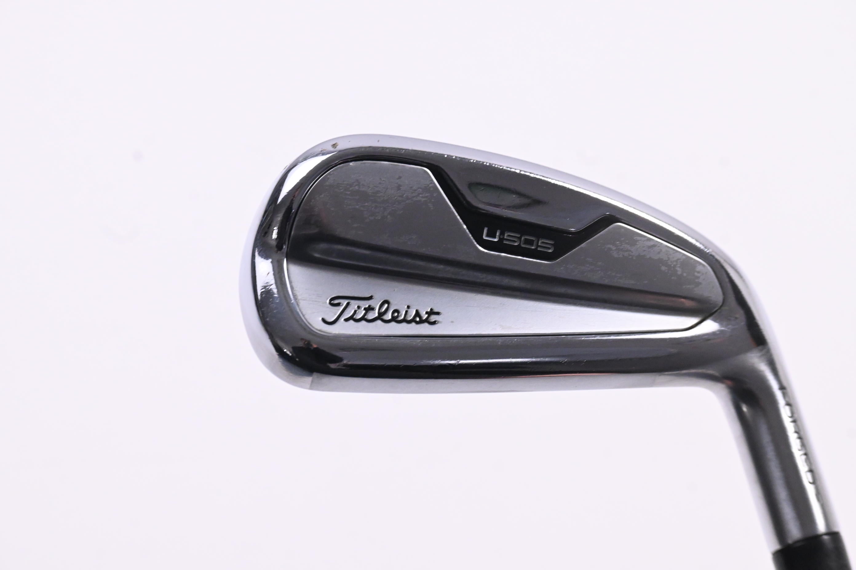 Titleist U505 2021 #4 Iron / Regular Flex HZRDUS Smoke RDX 80 Shaft