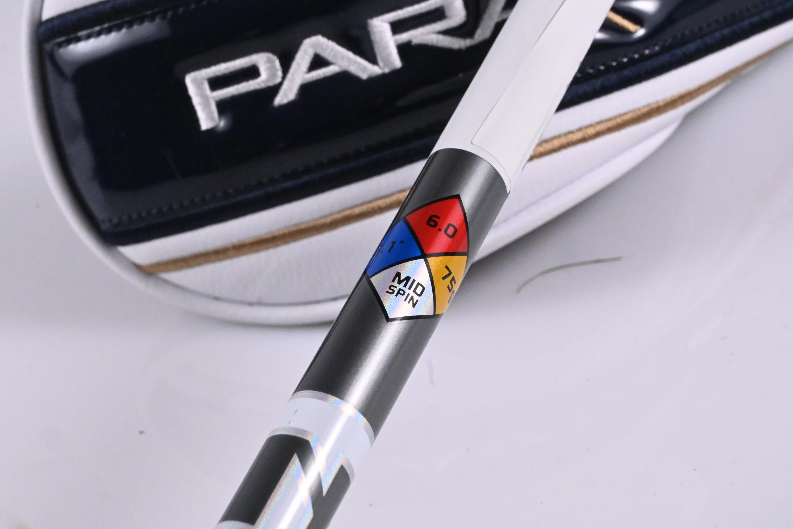 Left Hand Callaway Paradym X #4 Hybrid / 21 Degree / Stiff Flex HZRDUS Silver 75