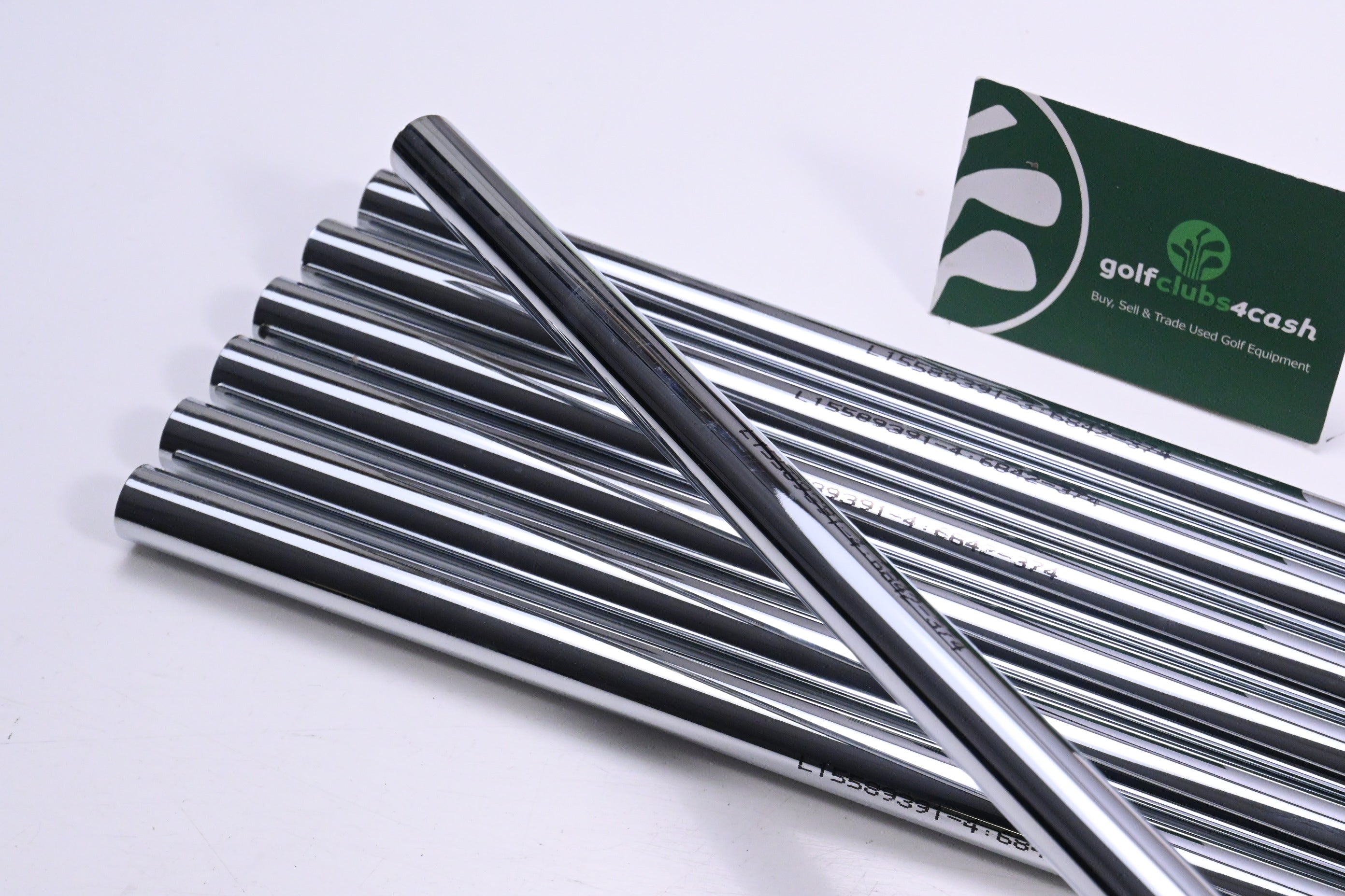 Project X Flighted 5.0 Iron Shafts / Regular Flex / Set of 7 / .370" Tips /Uncut