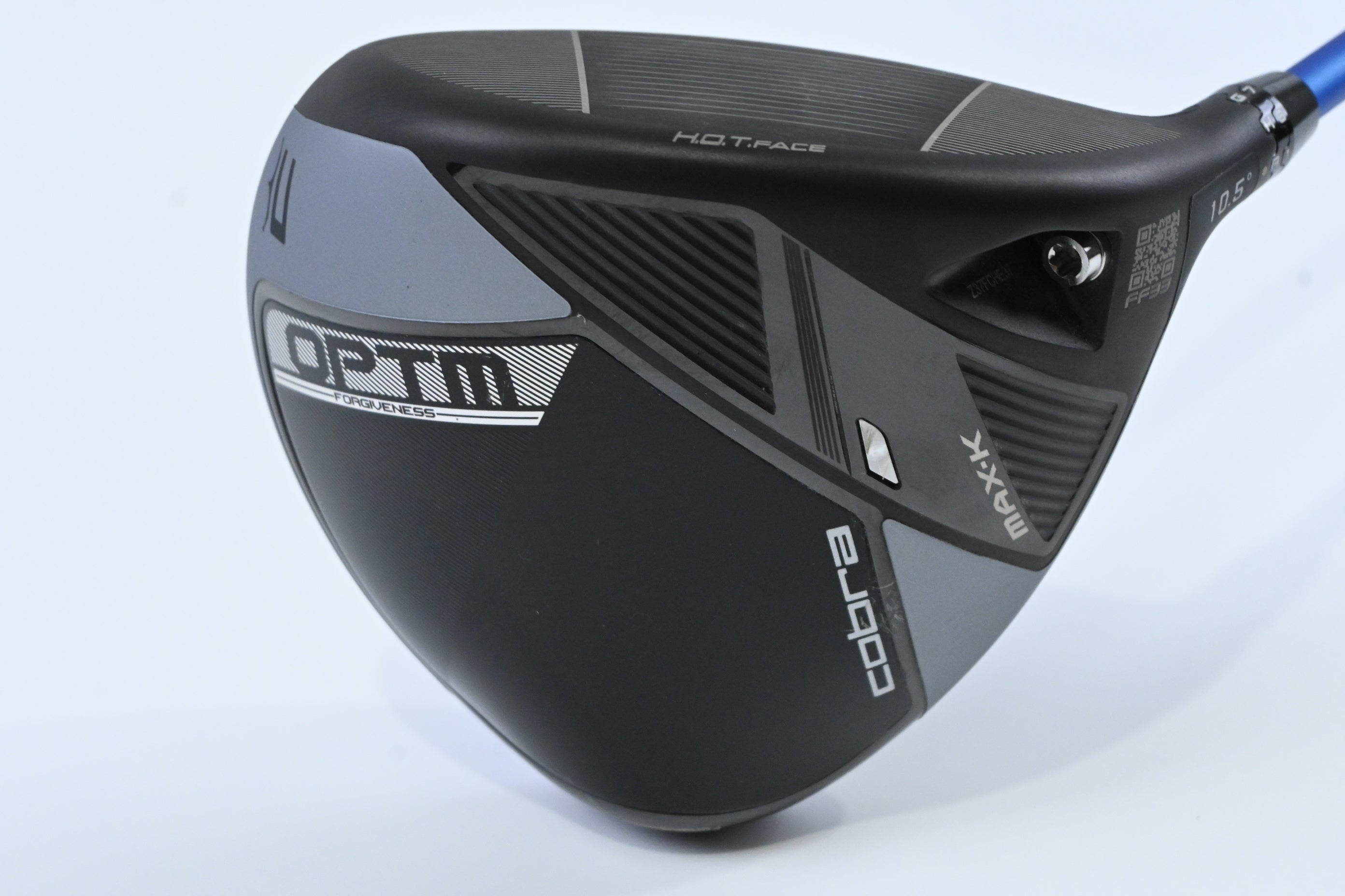 Cobra OPTM MAX-K Driver / 10.5 Degree / Stiff Flex Denali Frost CB Blue 60 Shaft