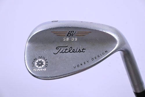Titleist Vokey SM4 Lob Wedge / 58 Degree / Wedge Flex Vokey Design SM4