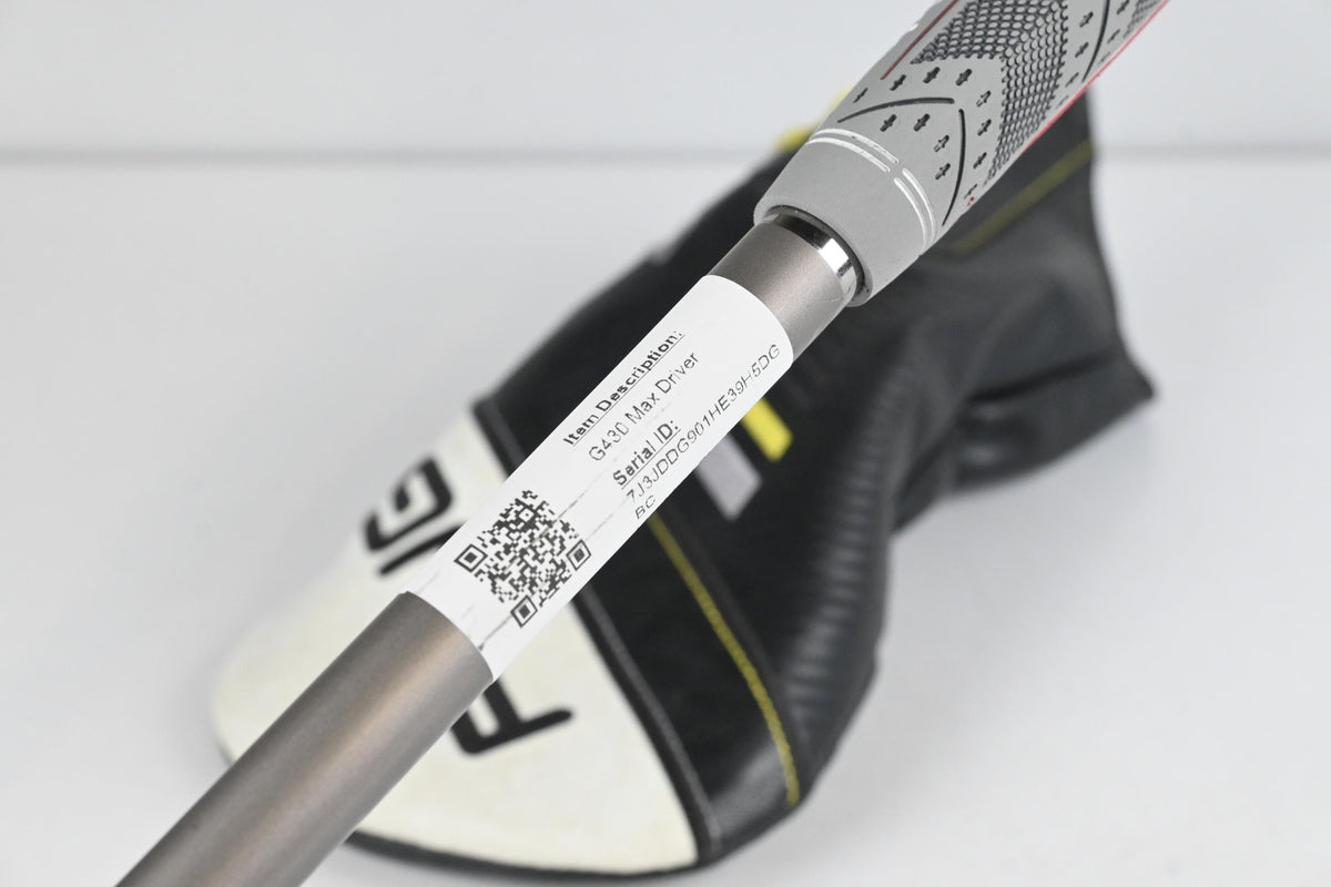 Ping G430 Max Driver / 9 Degree / Stiff Flex Ping Tour Chrome 2.0 65 Shaft