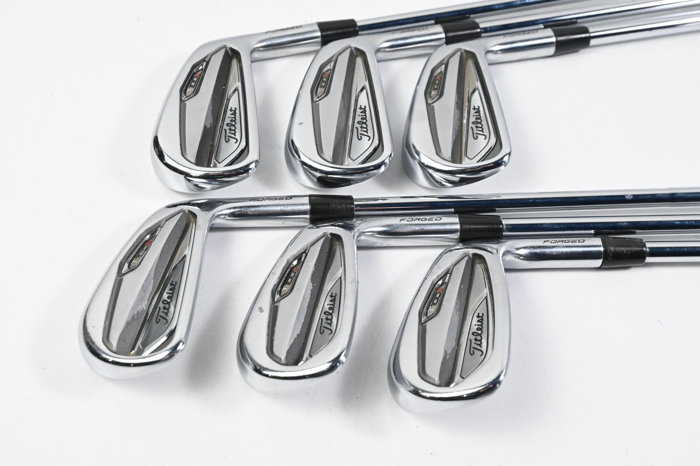 Titleist T100 S 2019 Irons / 4-9i / X-Flex True Temper Elevate Tour Shafts
