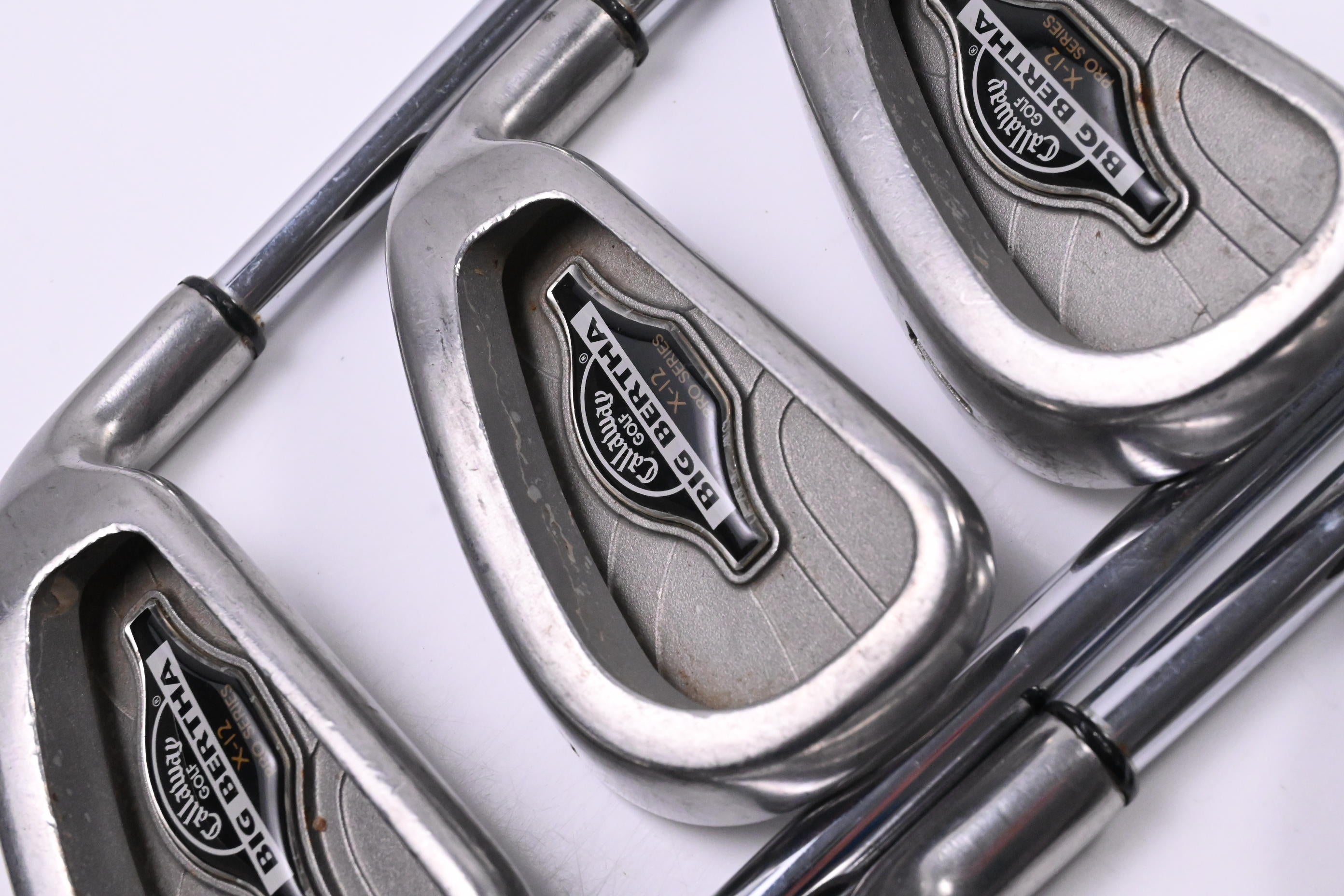 Callaway X-12 Irons / 5-PW / Stiff Flex Steel Shafts