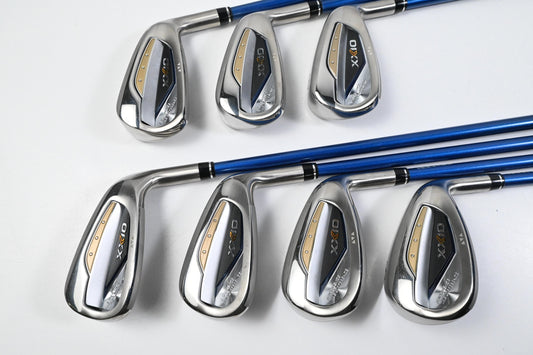 XXIO 13 Irons / 6-PW+GW+SW / Stiff Flex XXIO MP1300 50g Shafts