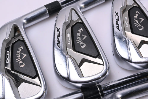 Callaway Apex DCB Irons / 4-PW+GW / Stiff Flex Elevate ETS 95 Shafts