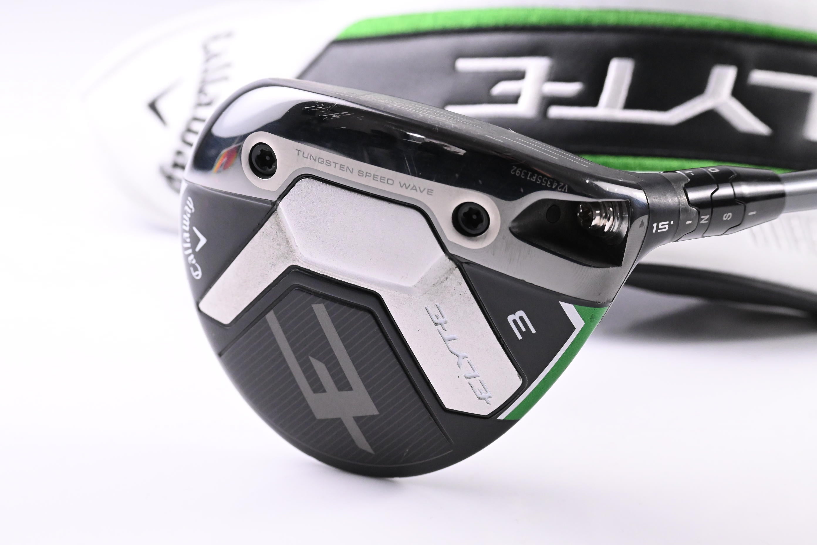 Callaway Elyte #3 Wood / 15 Degree / Stiff Flex Denali Charcoal 60 Shaft