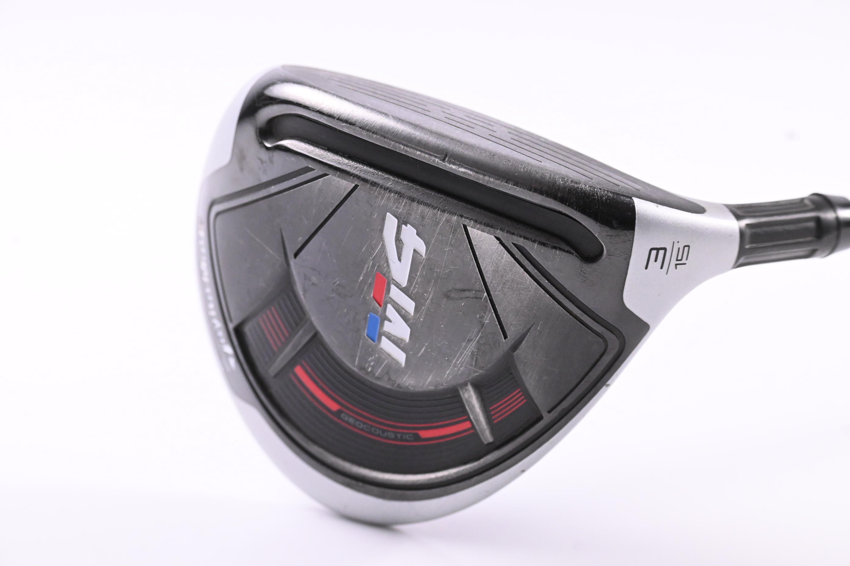 Taylormade M4 #3 Wood / 15 Degree / Regular Flex Wishon Golf S2S Black 85 Shaft