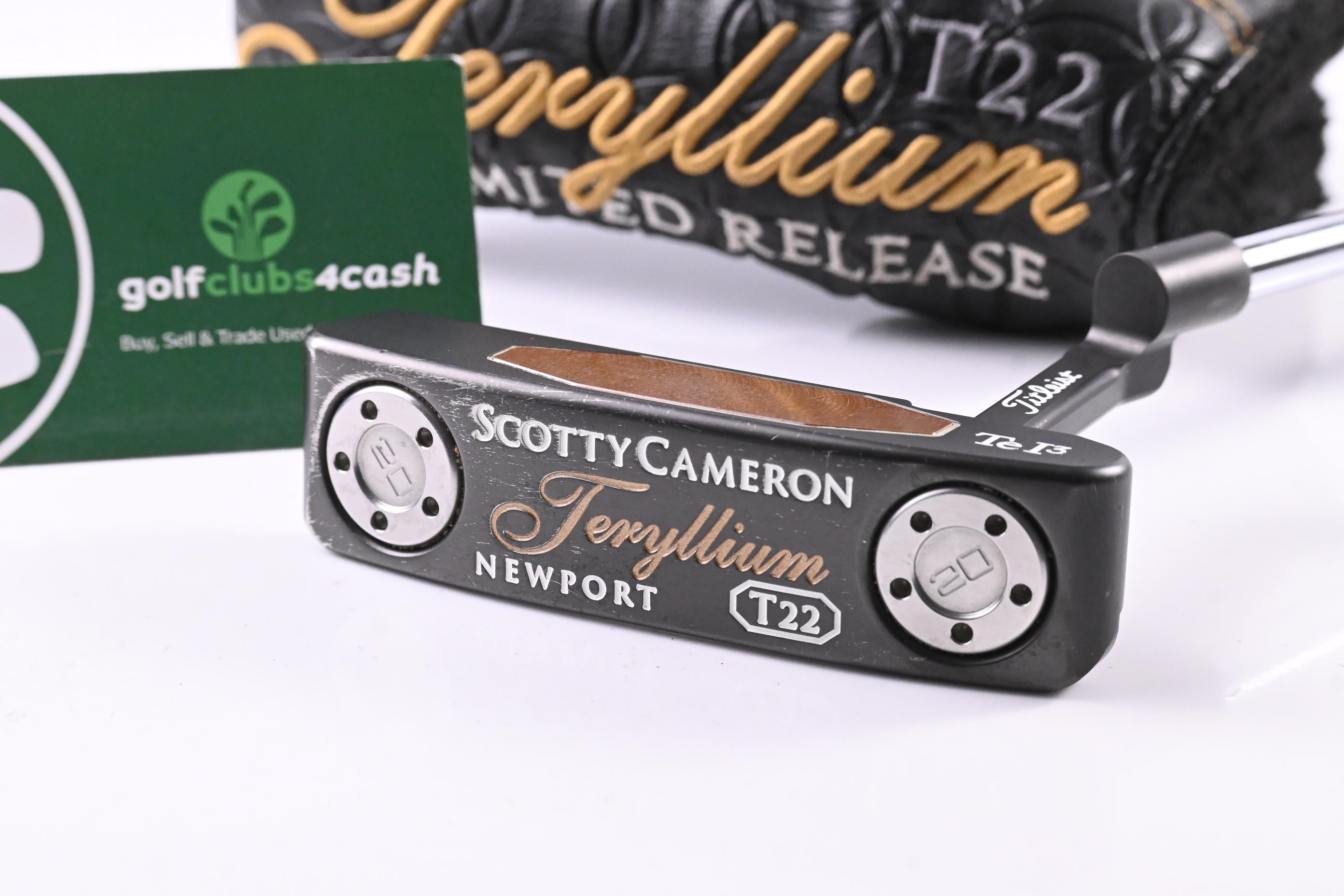 Scotty Cameron Teryllium T22 Newport Putter / 34 Inch